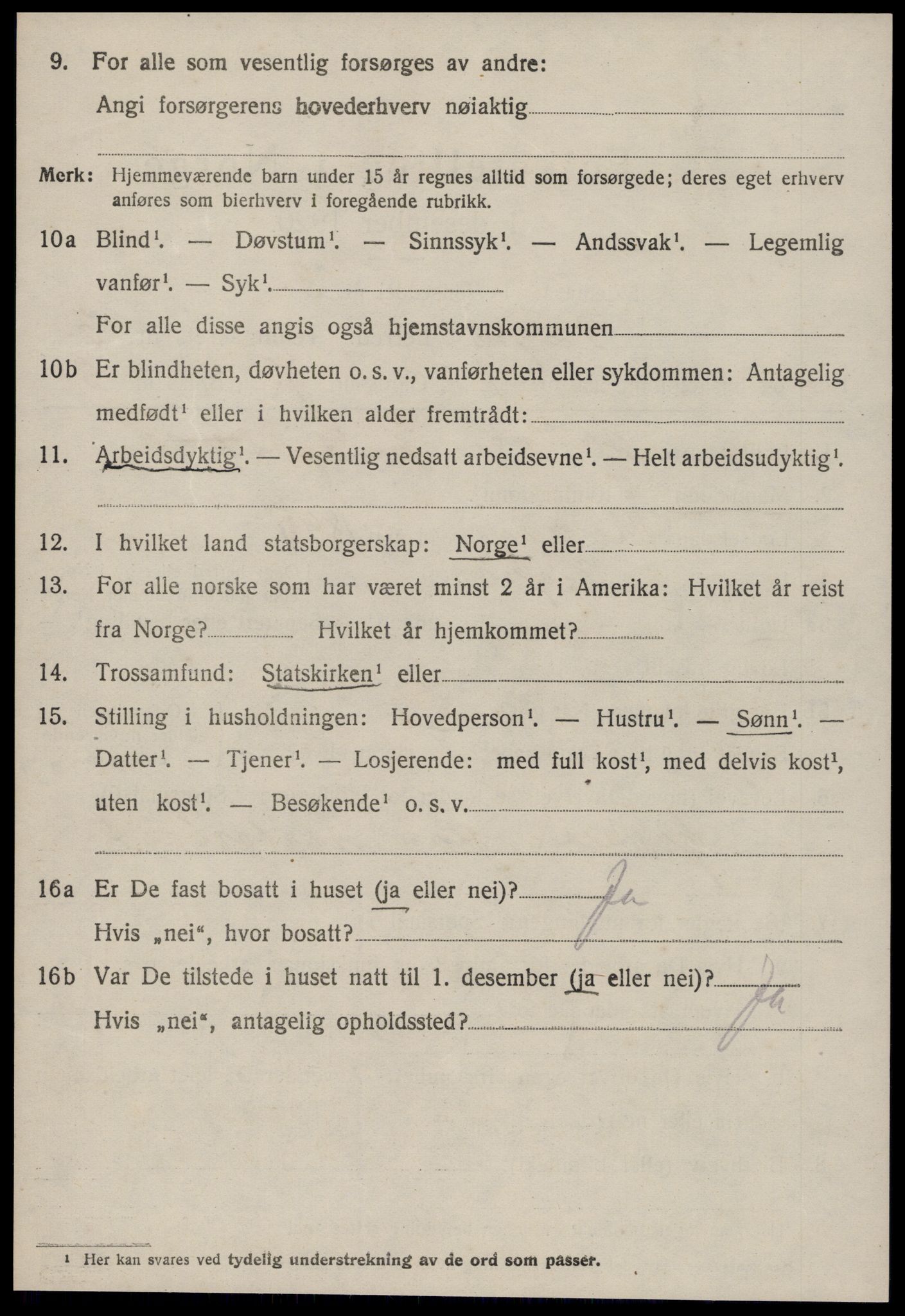 SAT, 1920 census for Vigra, 1920, p. 1255