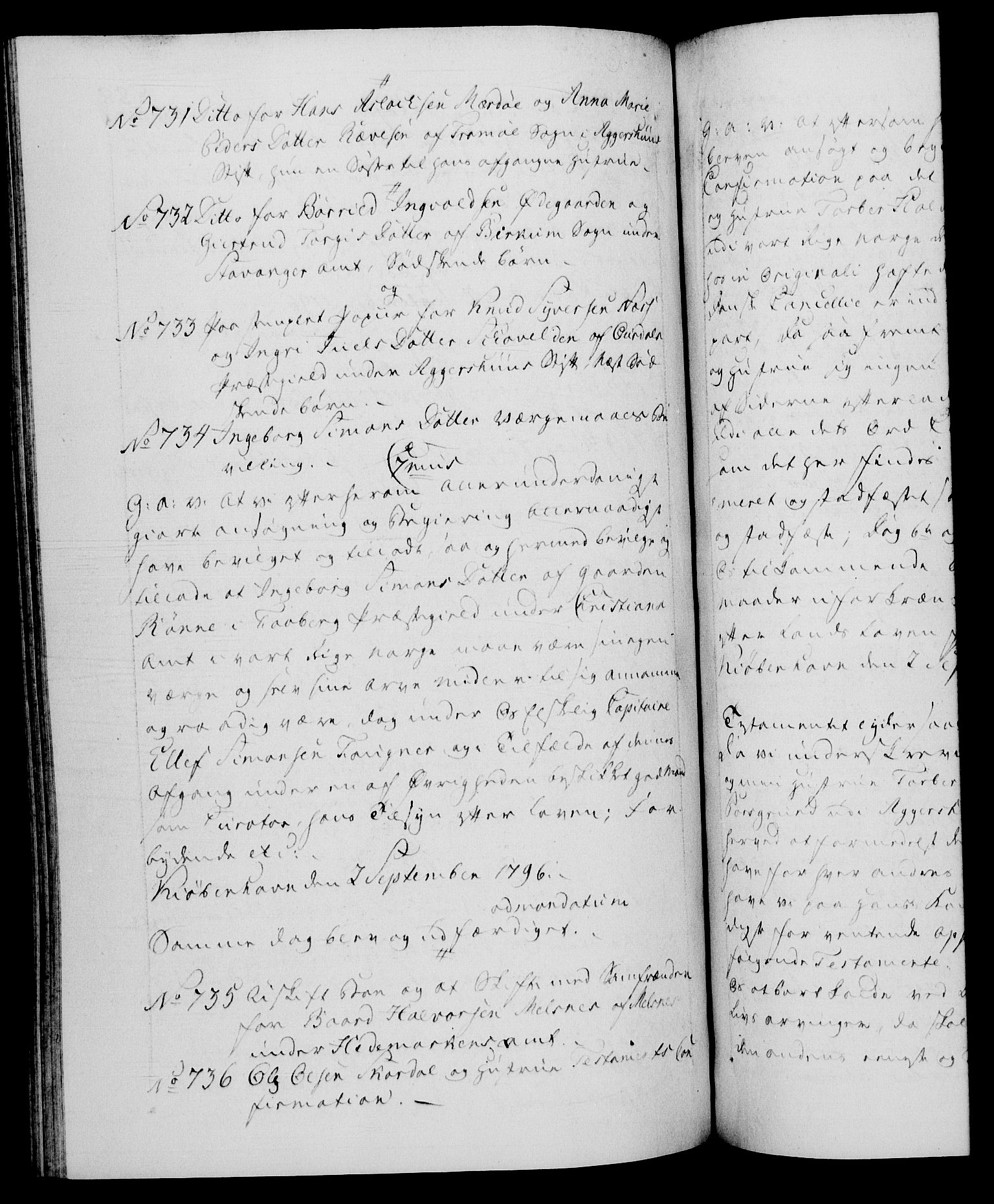 Danske Kanselli 1572-1799, RA/EA-3023/F/Fc/Fca/Fcaa/L0056: Norske registre, 1795-1796, p. 888b