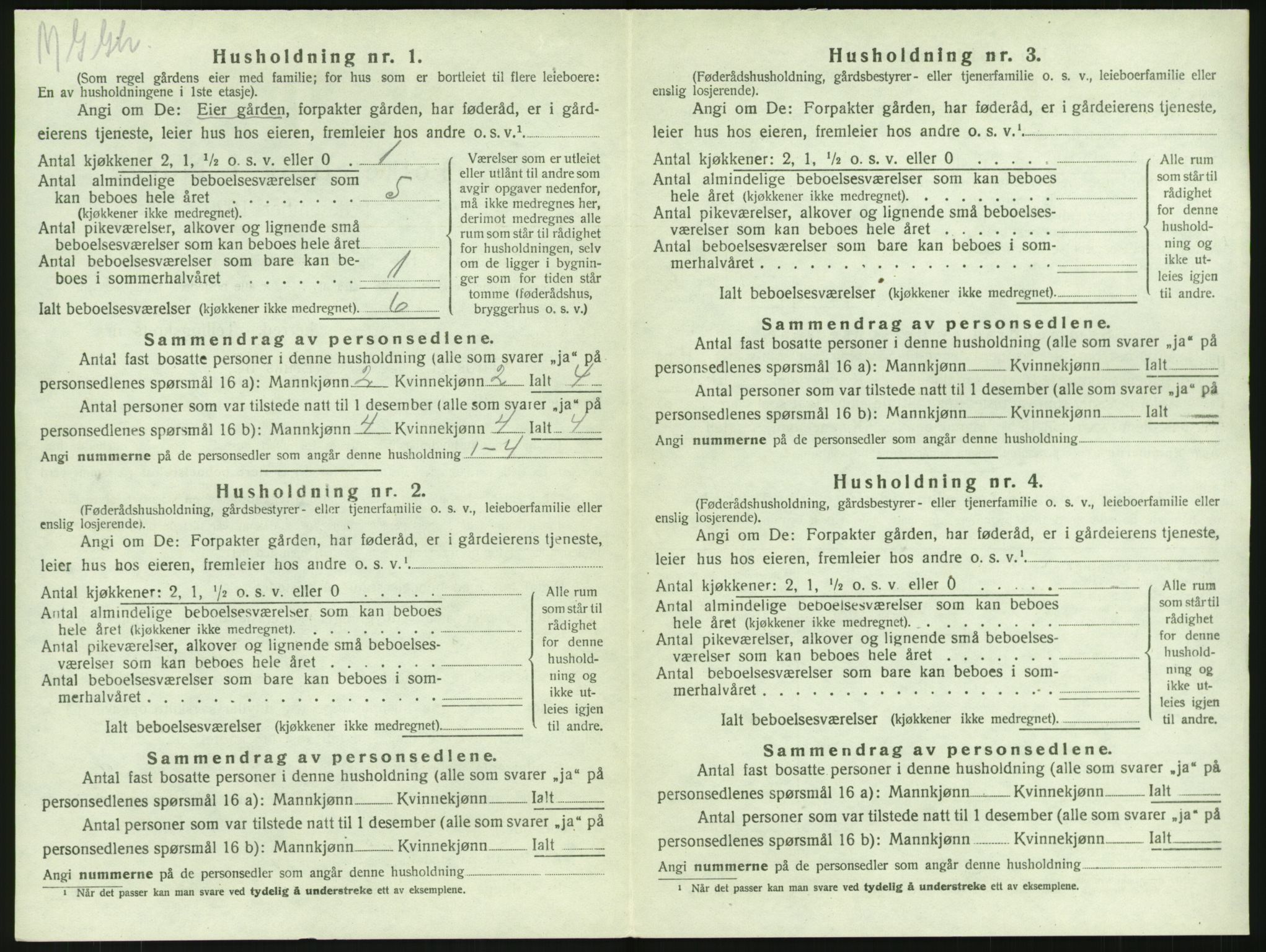 SAKO, 1920 census for Lardal, 1920, p. 56