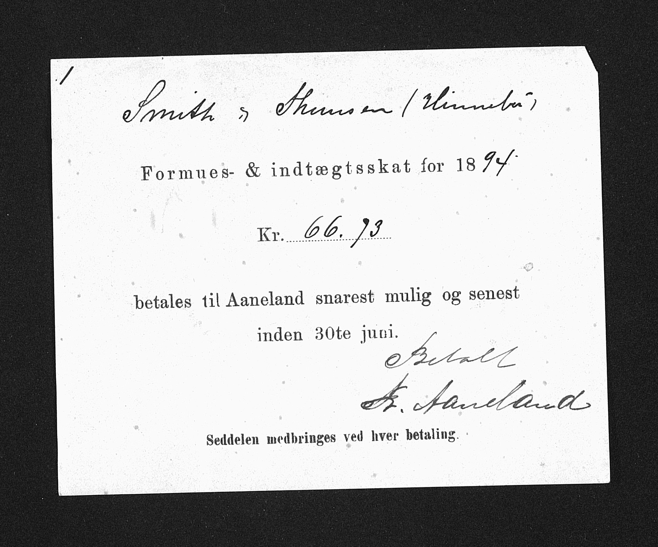 Froland Verk, AAKS/DA-1023/1/02/L0011: Innkomne brev, 1893-1902