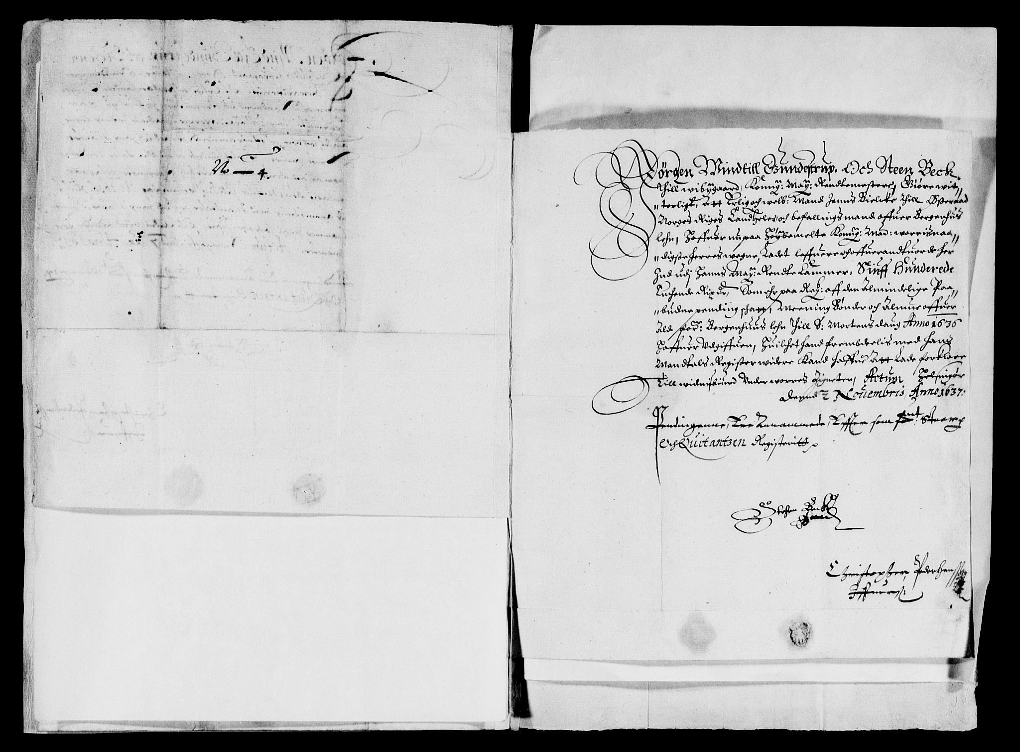 Rentekammeret inntil 1814, Reviderte regnskaper, Lensregnskaper, AV/RA-EA-5023/R/Rb/Rbt/L0075: Bergenhus len, 1636-1637