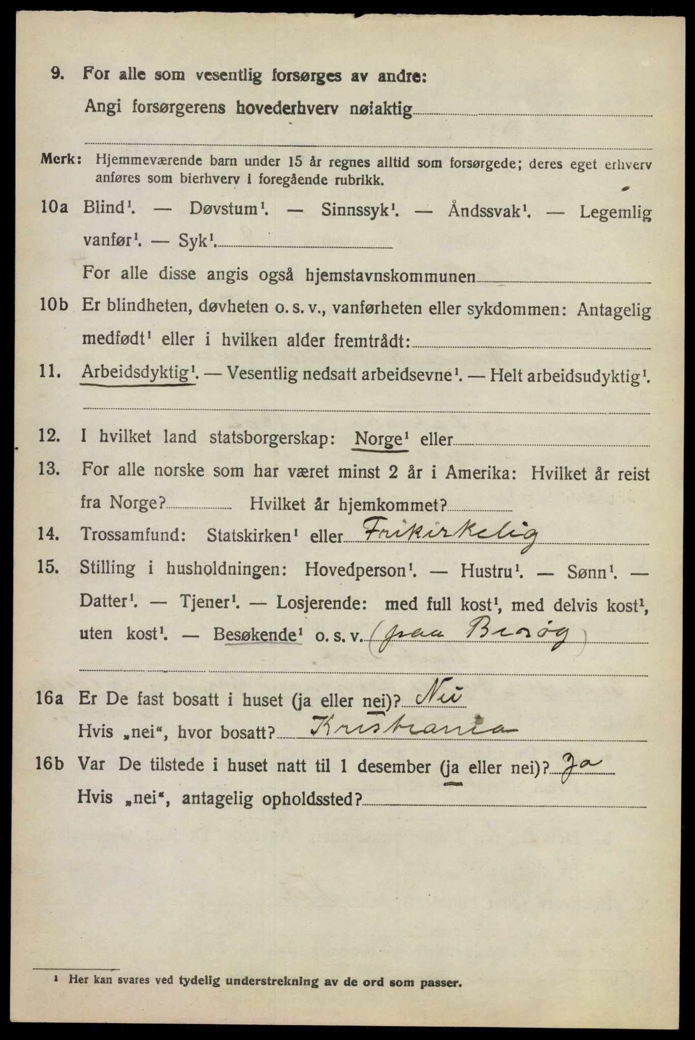 SAO, 1920 census for Enebakk, 1920, p. 6100