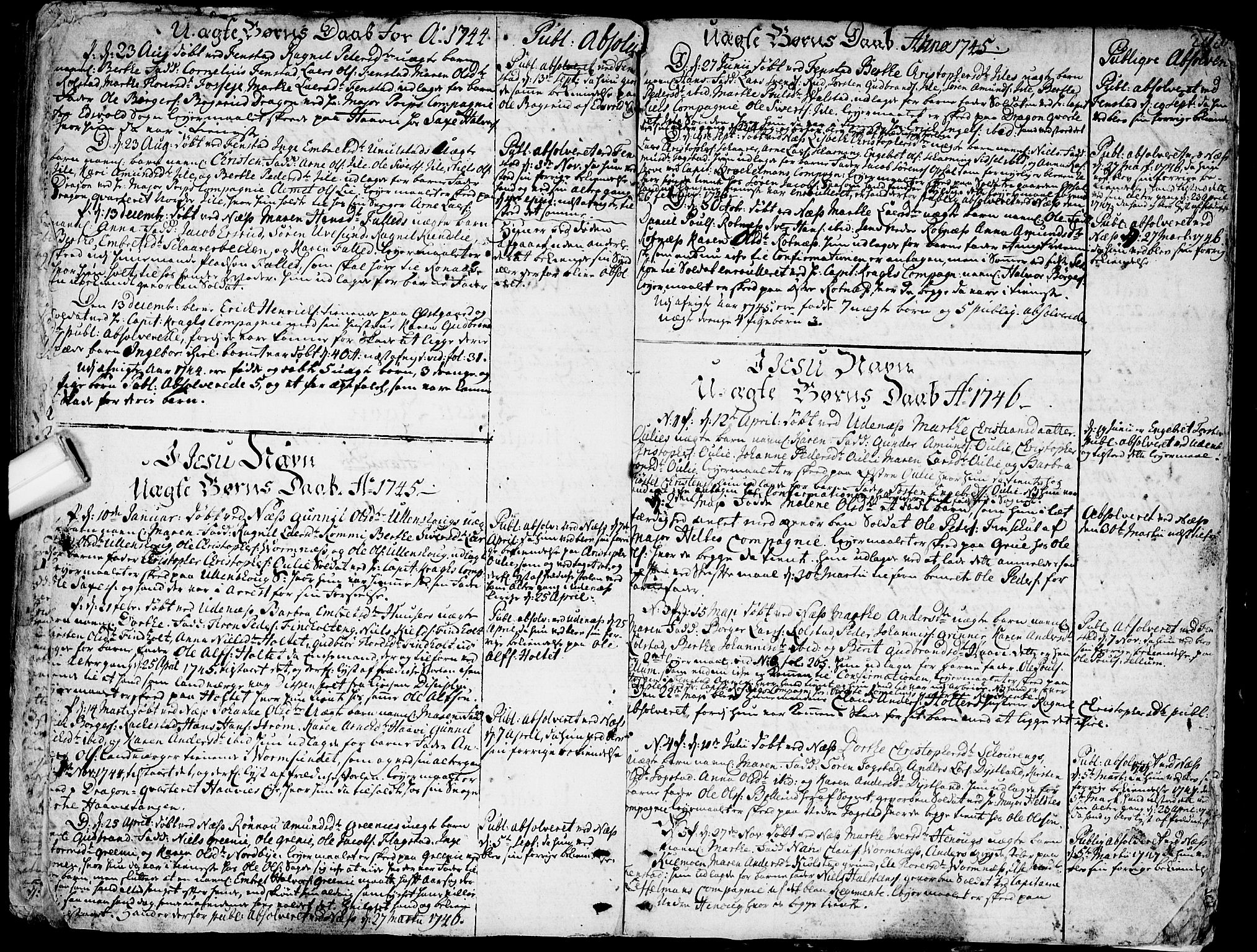 Nes prestekontor Kirkebøker, AV/SAO-A-10410/F/Fa/L0003: Parish register (official) no. I 3, 1734-1781, p. 268