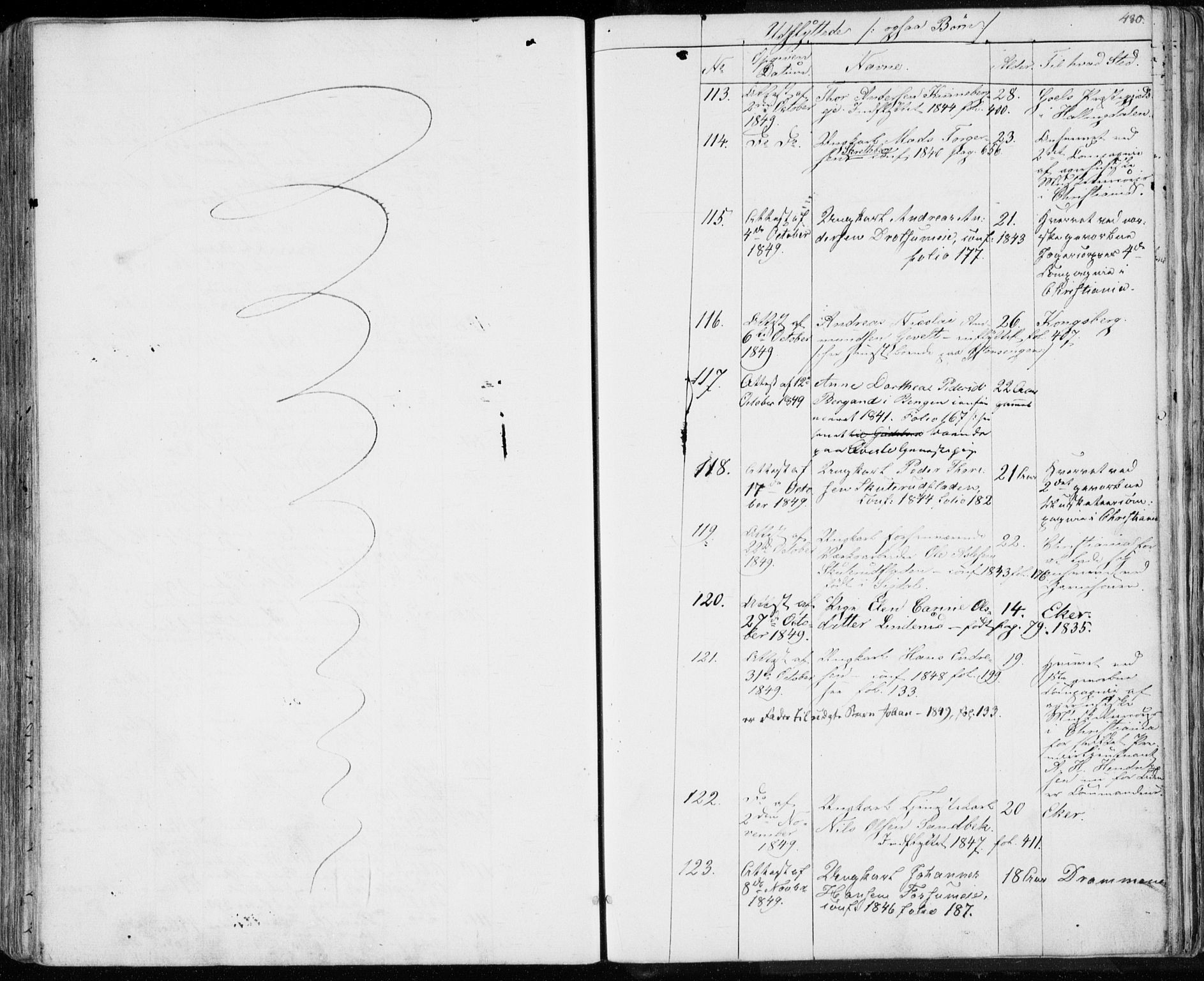 Modum kirkebøker, AV/SAKO-A-234/F/Fa/L0007: Parish register (official) no. 7, 1841-1850, p. 430