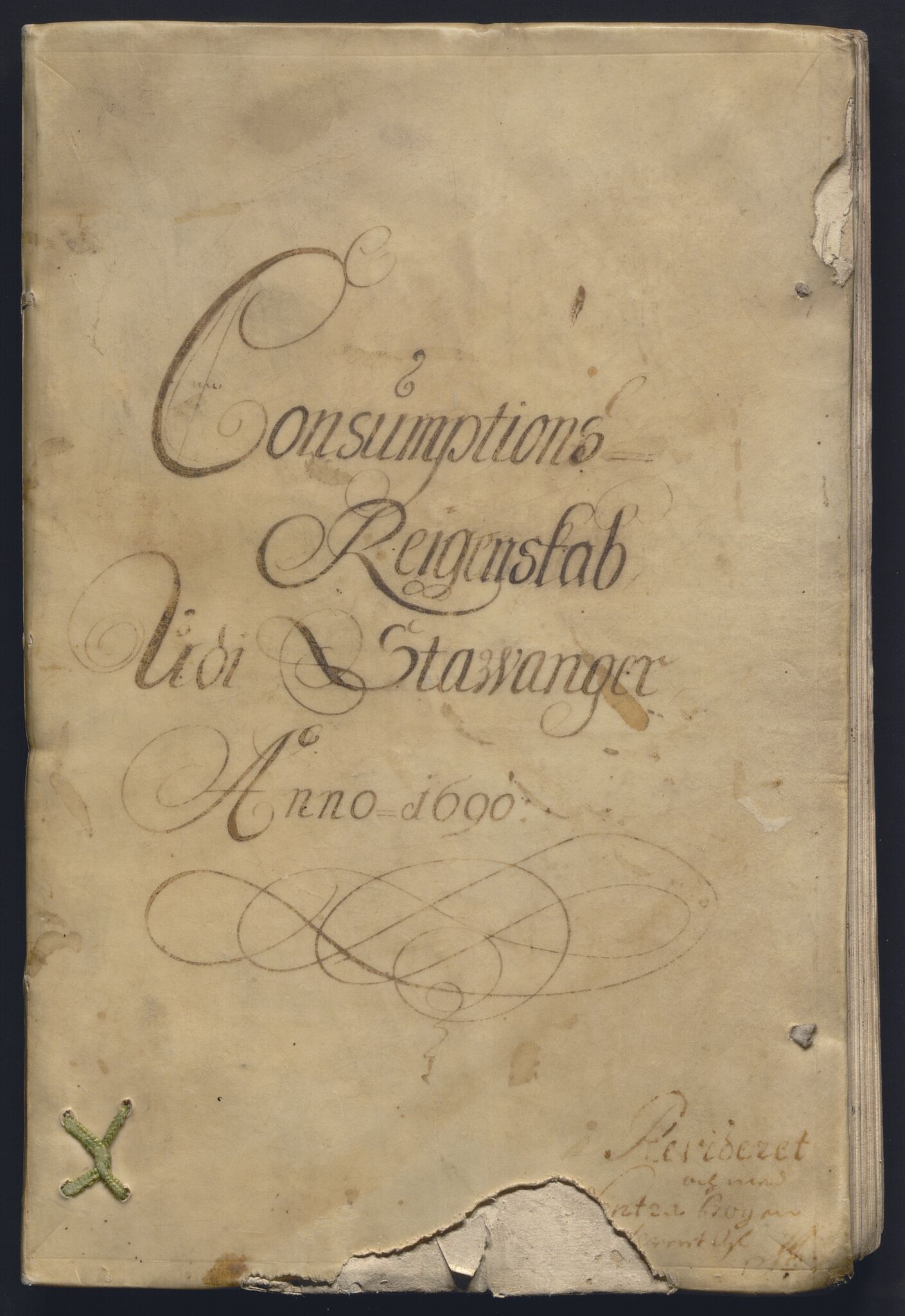 Rentekammeret inntil 1814, Reviderte regnskaper, Byregnskaper, RA/EA-4066/R/Ro/L0333: [O25] Konsumpsjonsregnskap, 1690-1704, p. 158