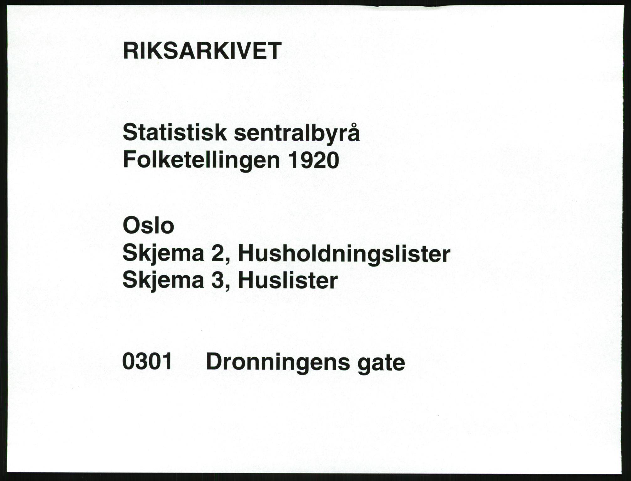 SAO, 1920 census for Kristiania, 1920, p. 16851