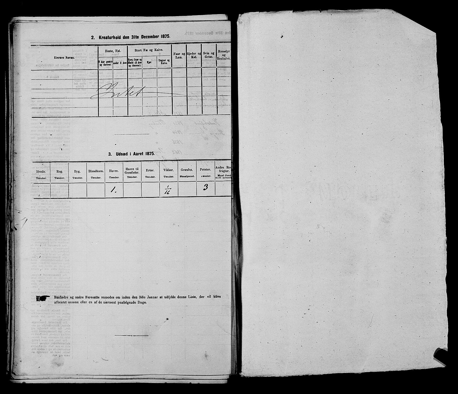 SAKO, 1875 census for 0805P Porsgrunn, 1875, p. 186