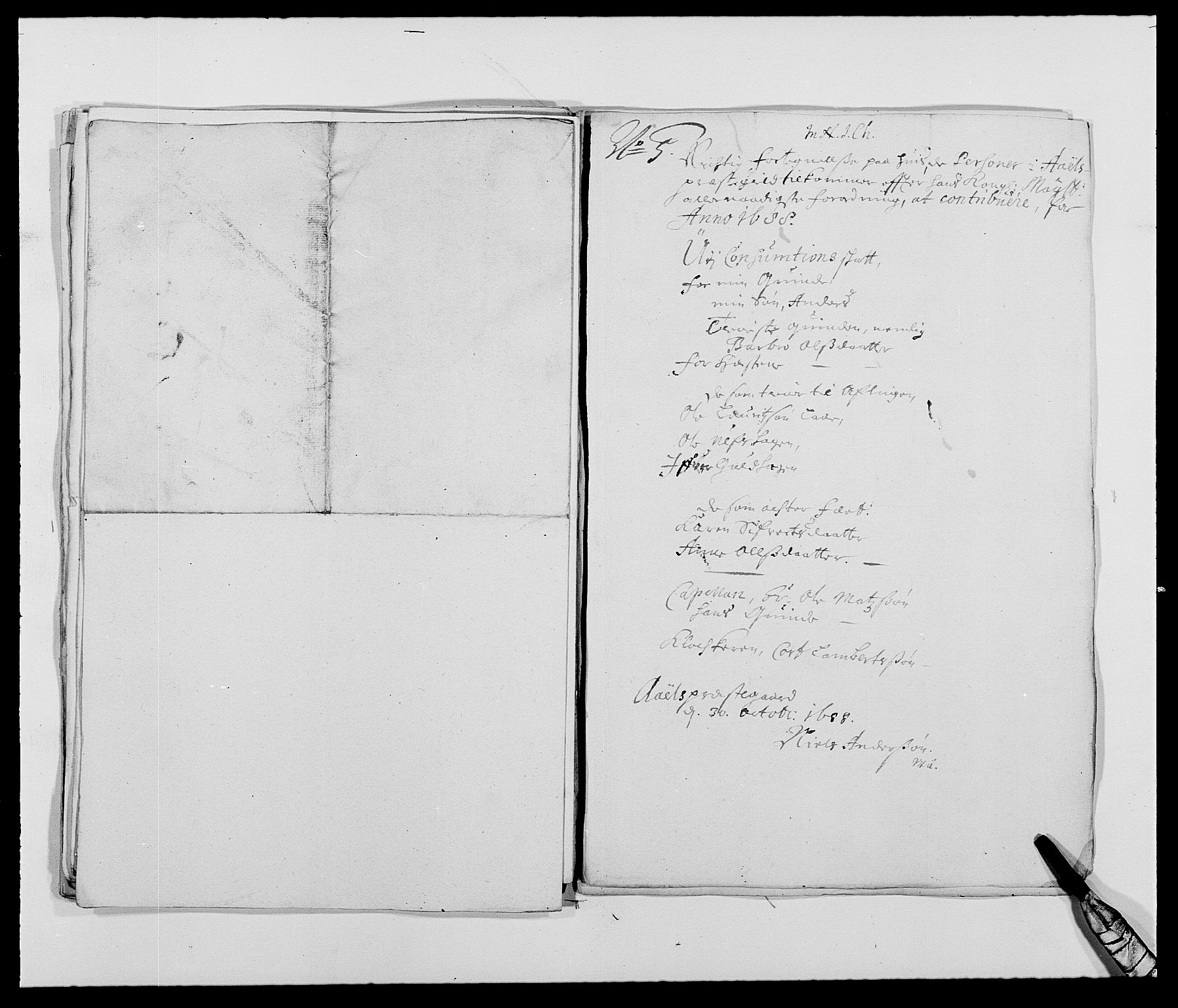 Rentekammeret inntil 1814, Reviderte regnskaper, Fogderegnskap, AV/RA-EA-4092/R21/L1447: Fogderegnskap Ringerike og Hallingdal, 1687-1689, p. 198