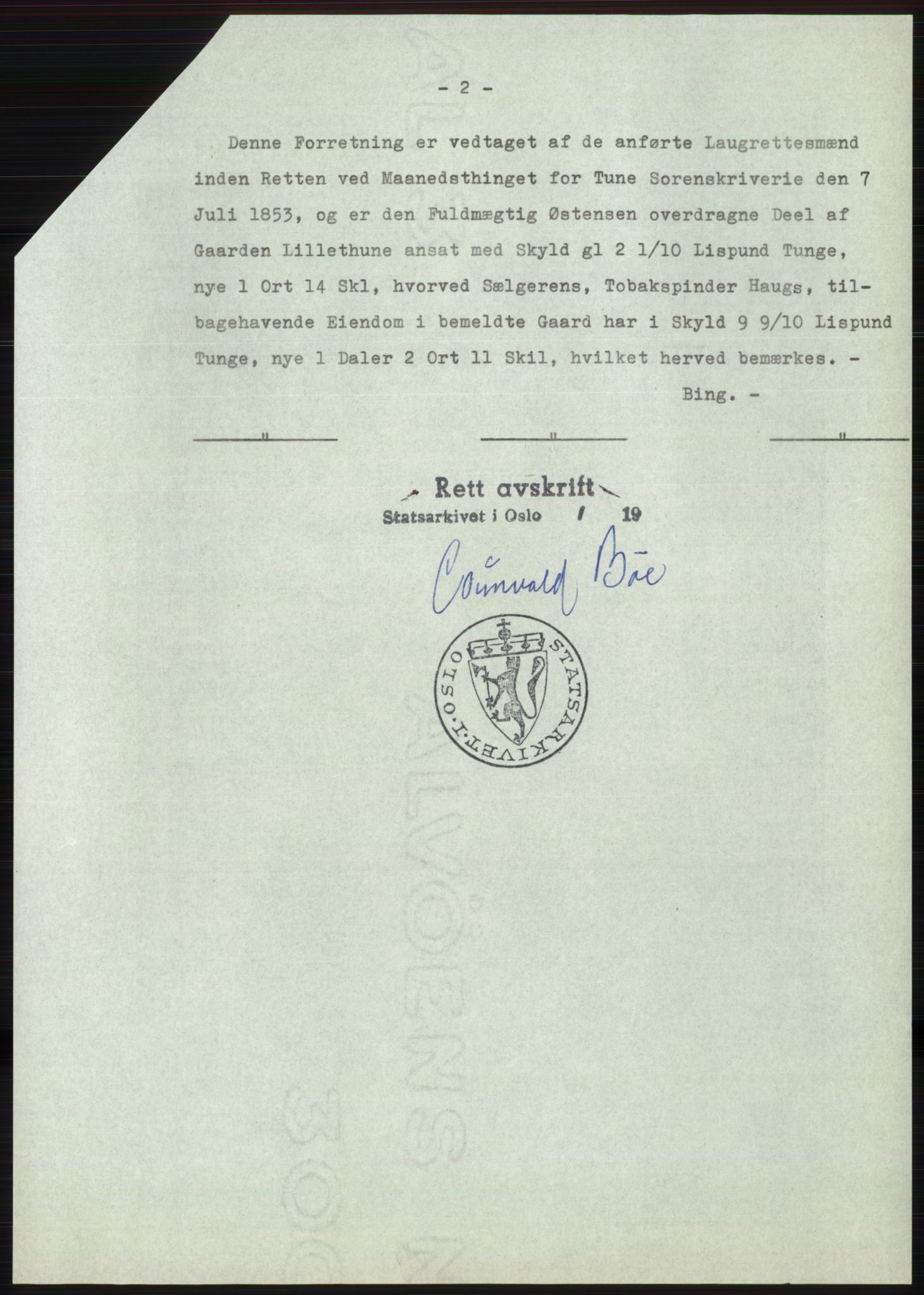 Statsarkivet i Oslo, SAO/A-10621/Z/Zd/L0022: Avskrifter, j.nr 906-2135/1965, 1965, p. 391