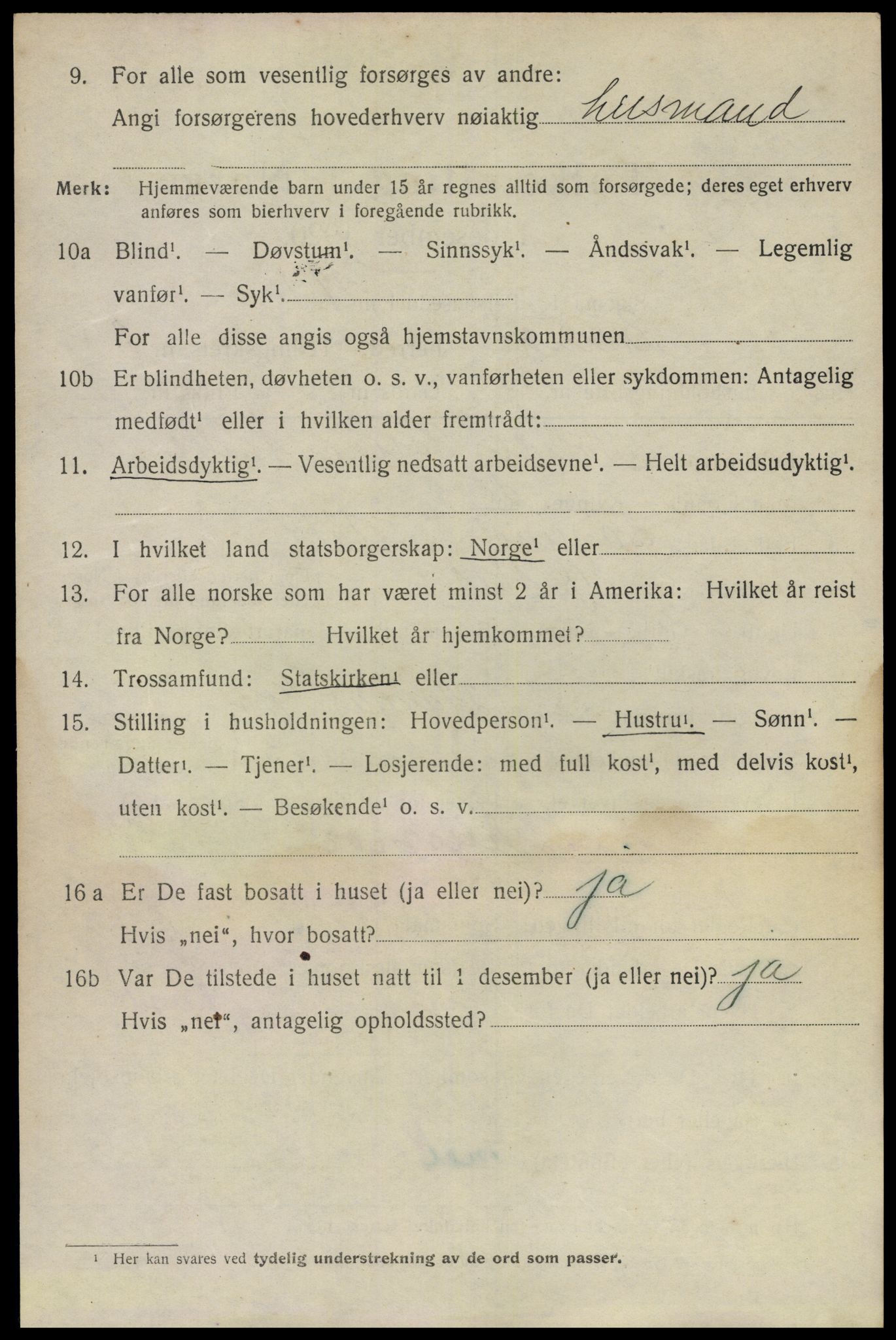 SAO, 1920 census for Bærum, 1920, p. 8219