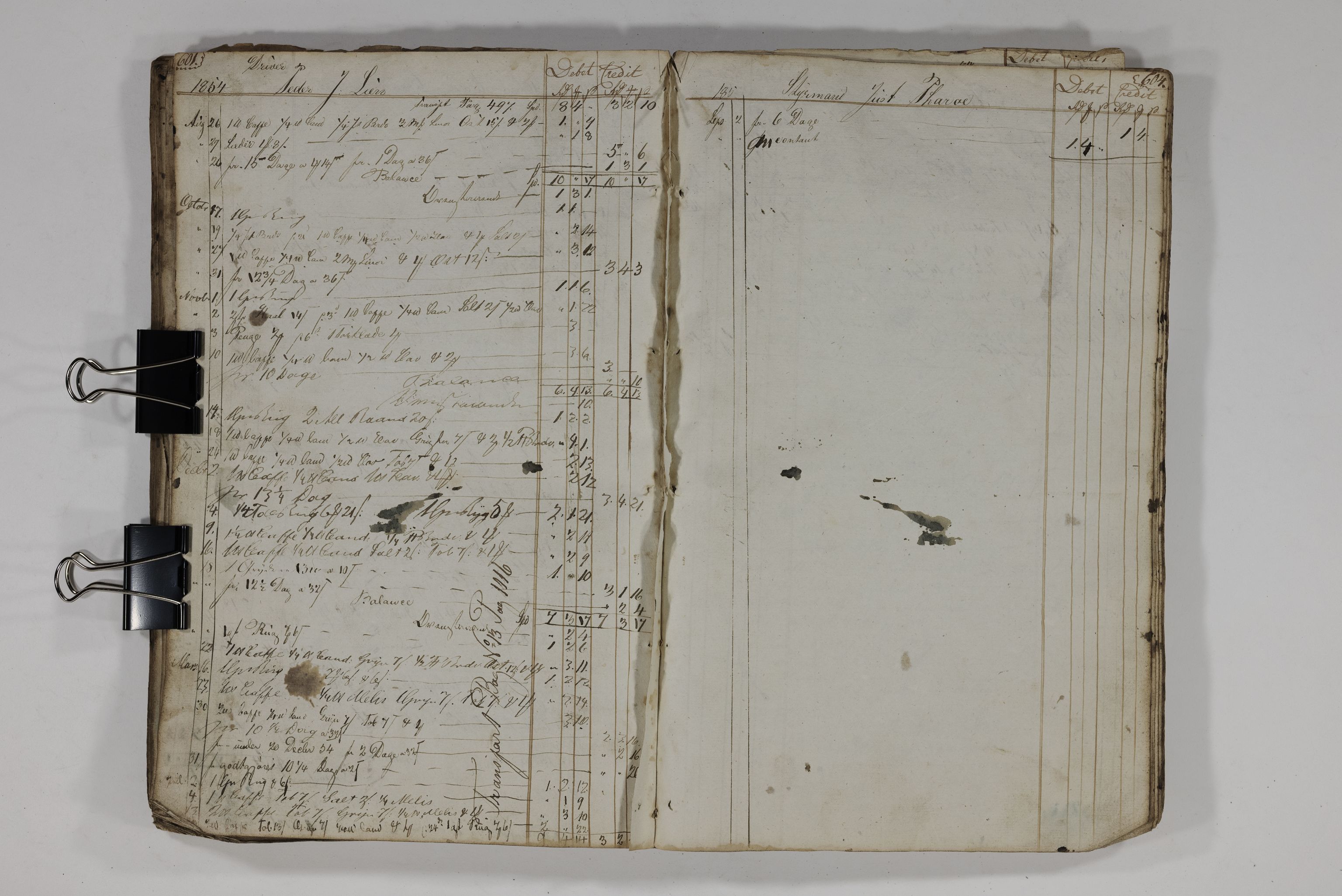 Blehr/ Kjellestad, TEMU/TGM-A-1212/R/Rl/L0012: Klad, 1853-1854, p. 92
