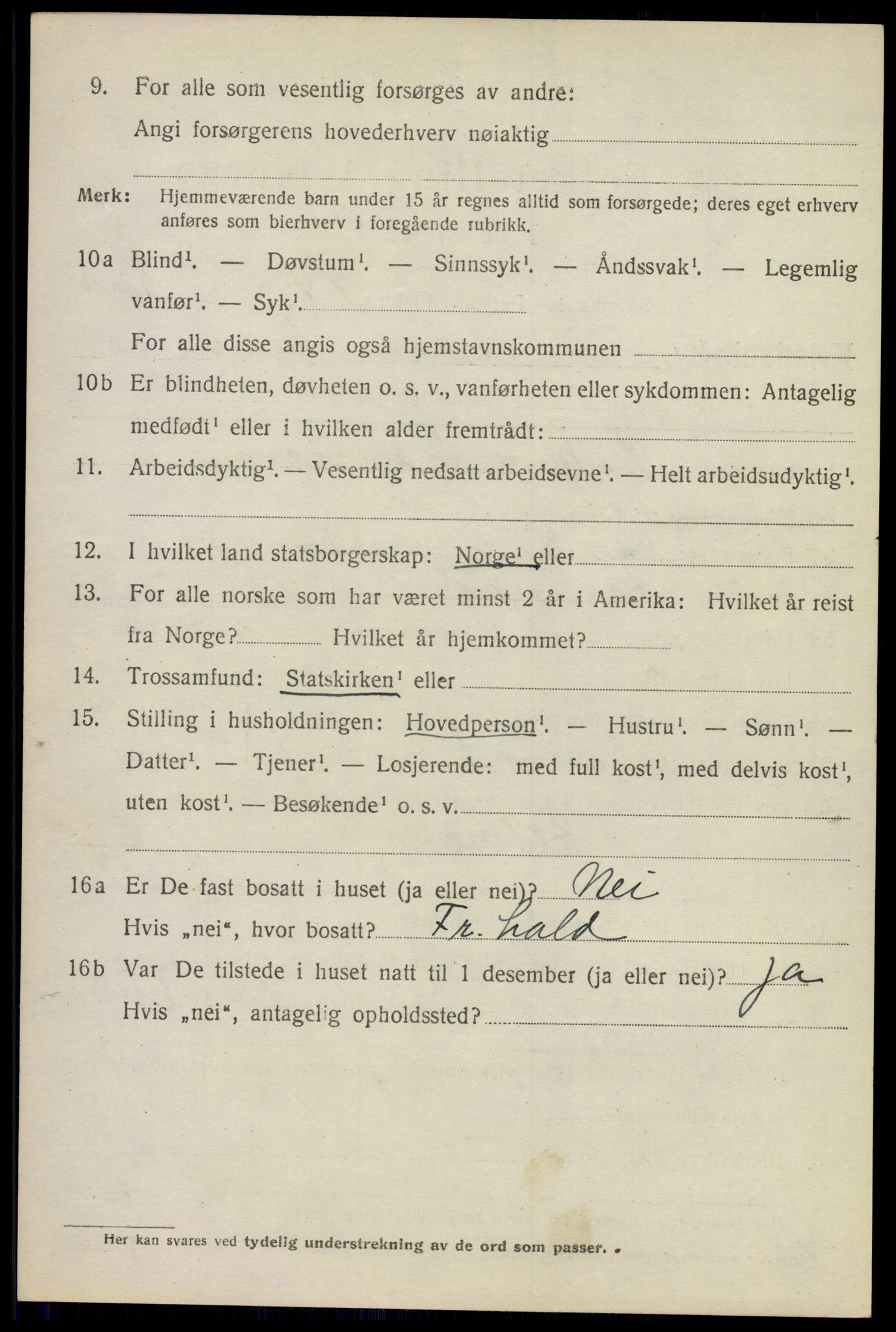 SAO, 1920 census for Kristiania, 1920, p. 364714