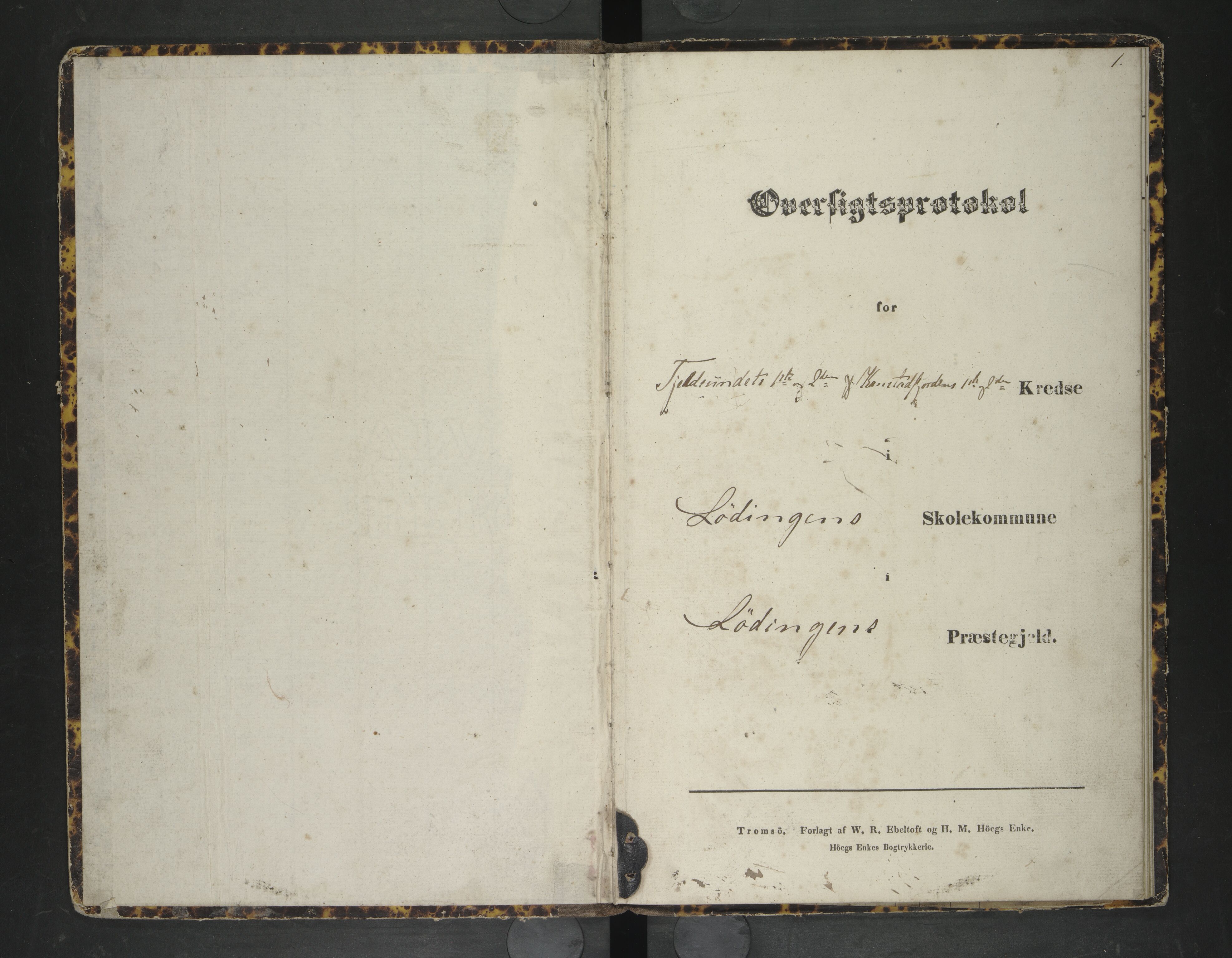 Lødingen kommune. Ymse skolekretser, AIN/K-18510.510.04/F/Fc/L0003: Dypfest/Erikstad/Kanstad/Strand/Våg, 1863-1872