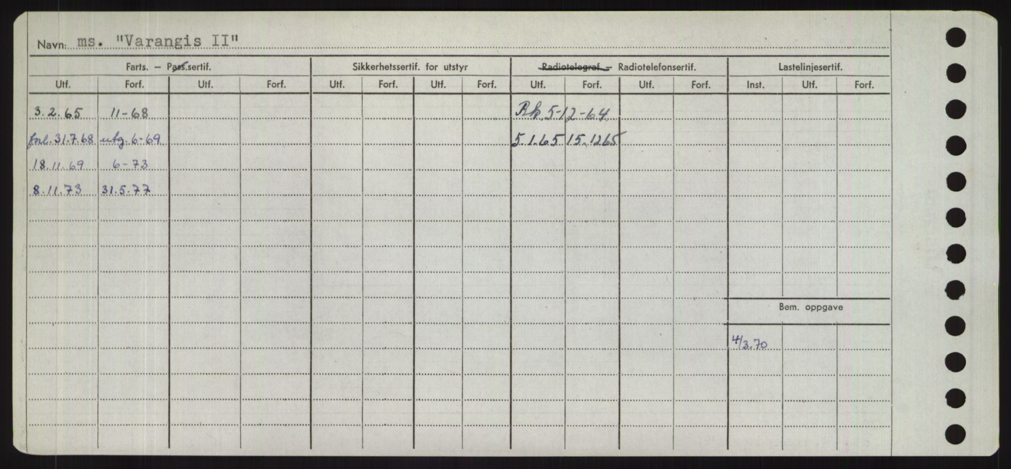 Sjøfartsdirektoratet med forløpere, Skipsmålingen, AV/RA-S-1627/H/Hd/L0040: Fartøy, U-Ve, p. 316