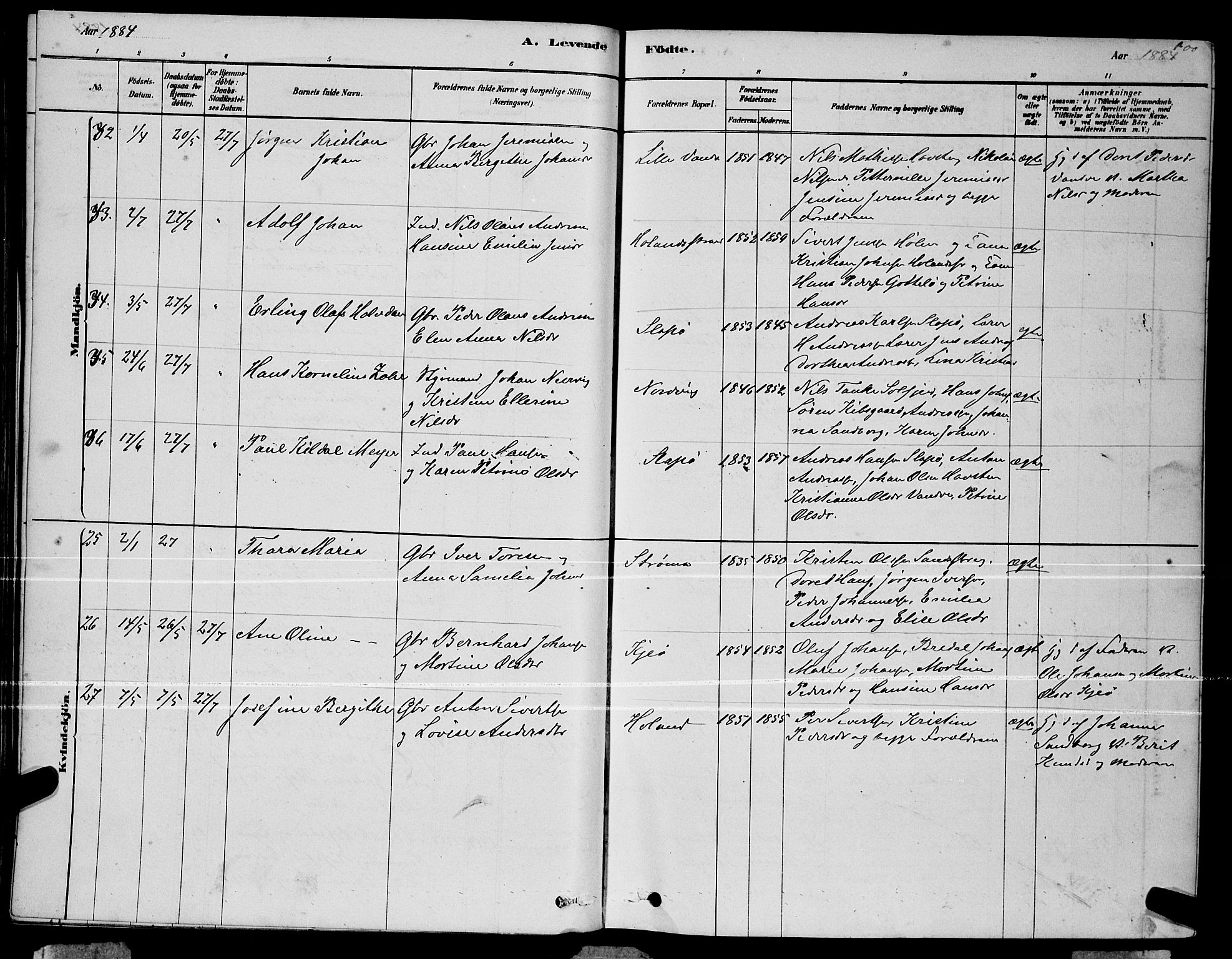 Ministerialprotokoller, klokkerbøker og fødselsregistre - Nordland, SAT/A-1459/834/L0513: Parish register (copy) no. 834C04, 1877-1892, p. 100