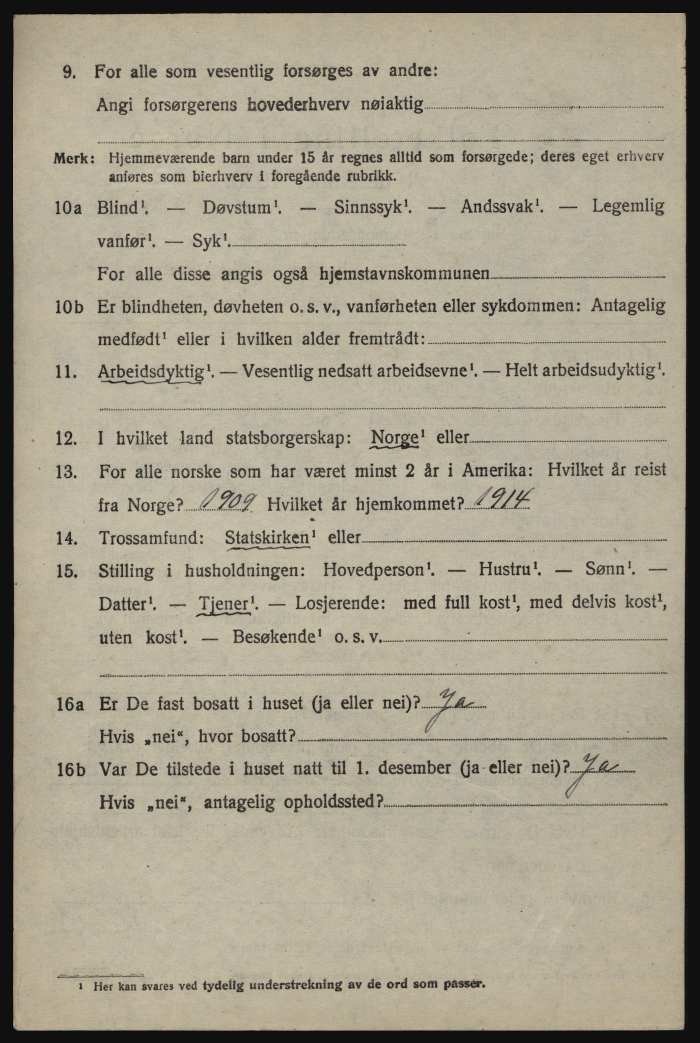 SAO, 1920 census for Idd, 1920, p. 2341