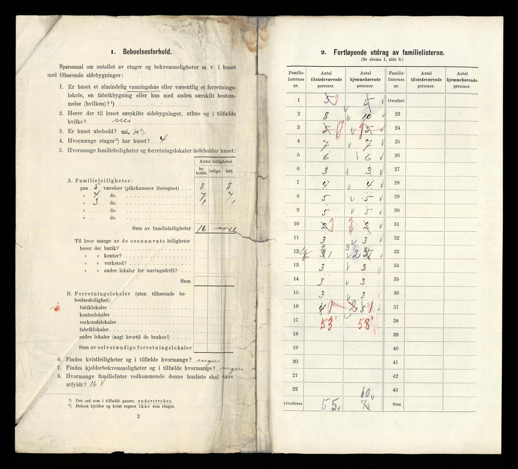 RA, 1910 census for Kristiania, 1910, p. 57914