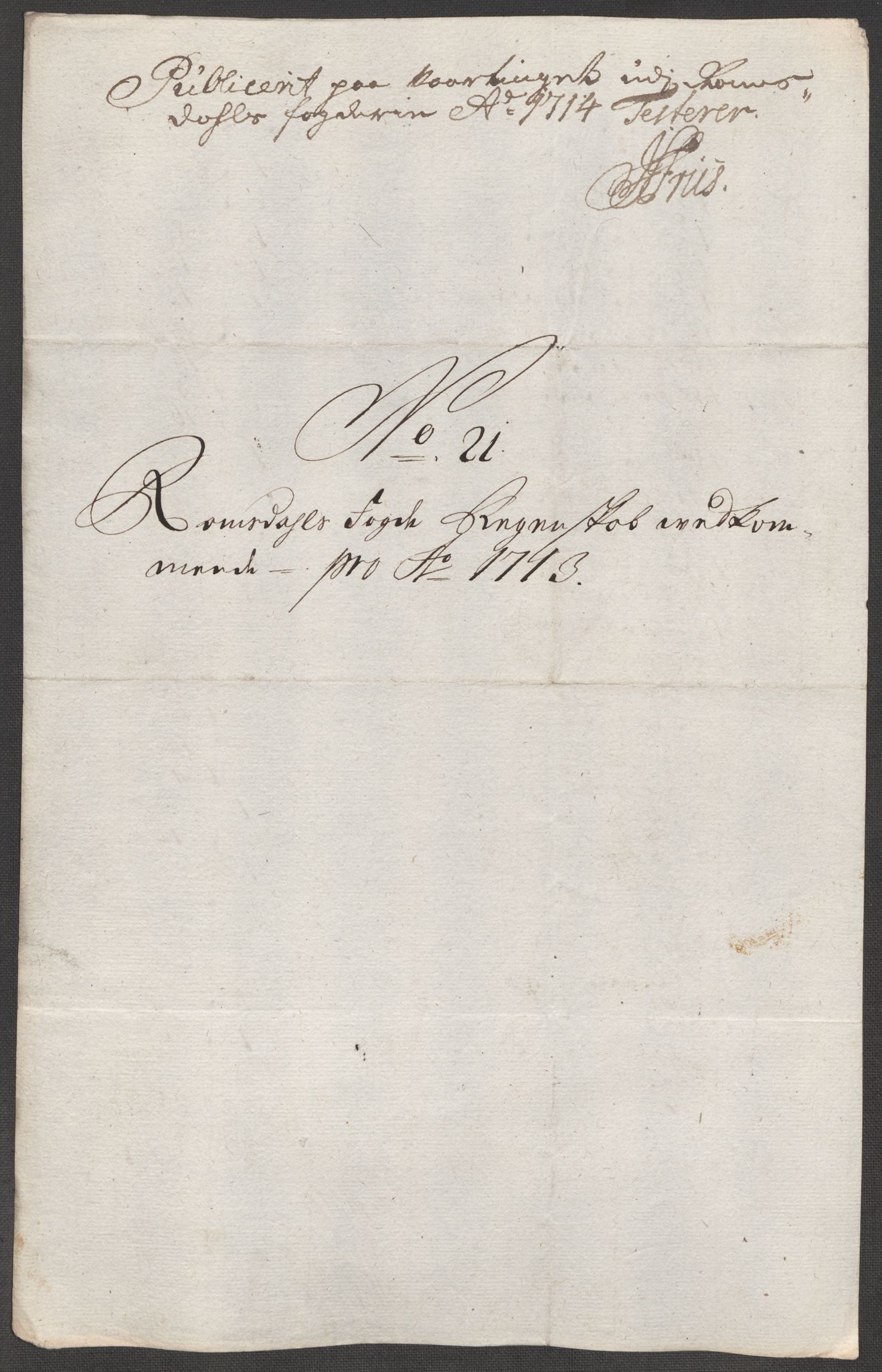 Rentekammeret inntil 1814, Reviderte regnskaper, Fogderegnskap, AV/RA-EA-4092/R55/L3662: Fogderegnskap Romsdal, 1713-1714, p. 176