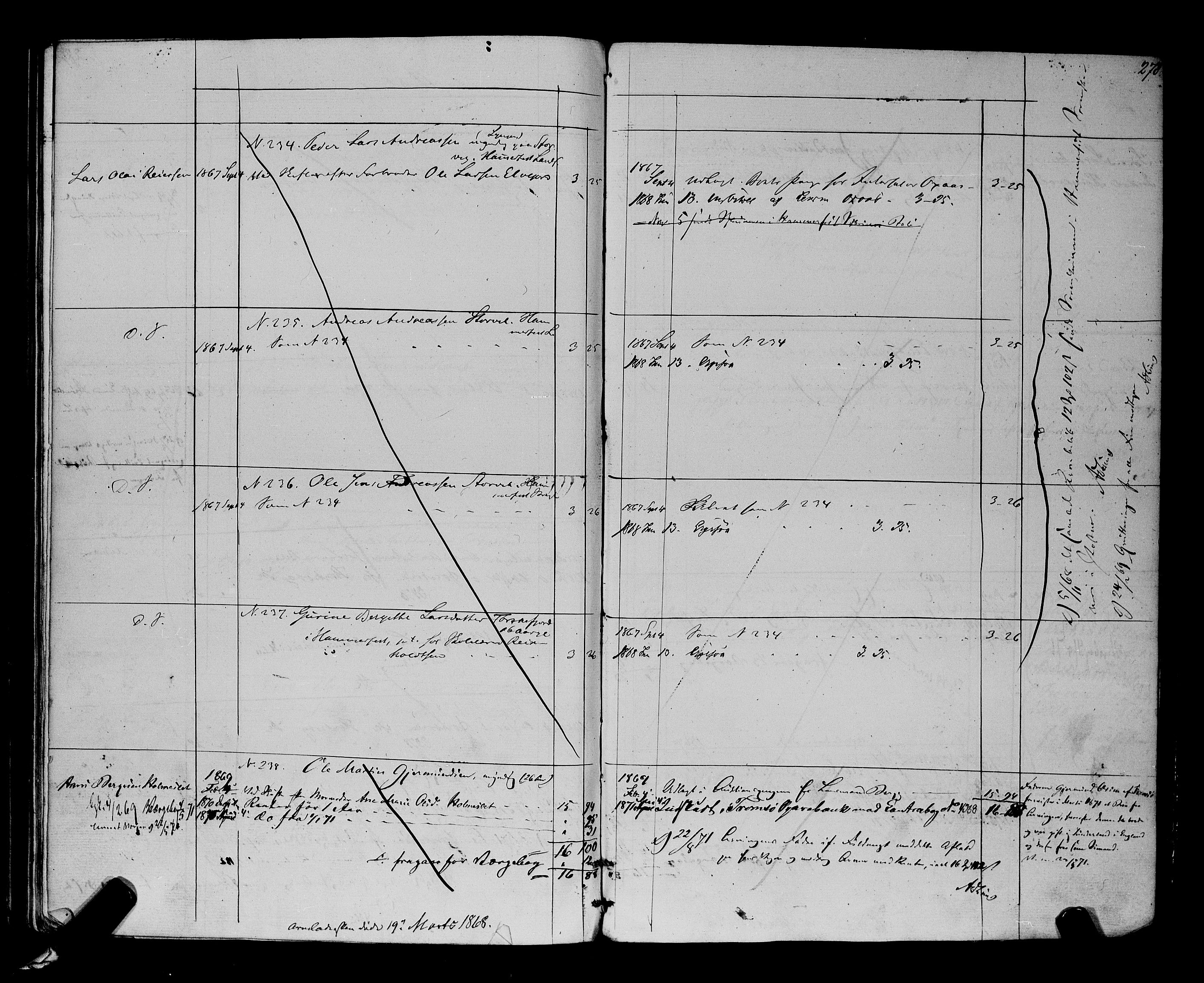 Senja og Tromsø sorenskriveri , AV/SATØ-SATØ-31/H/Hg, 1782-1854, p. 6138