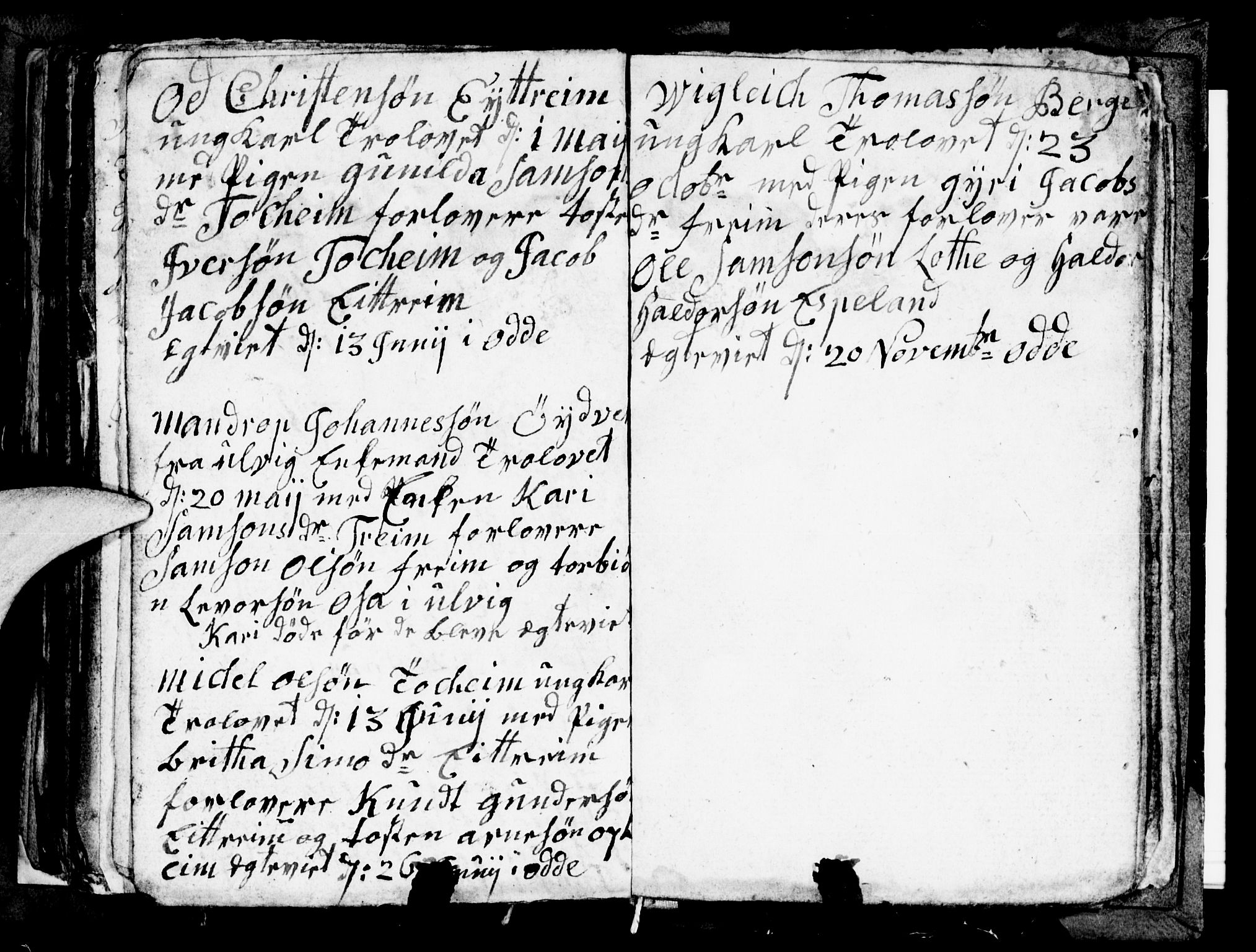 Odda Sokneprestembete, AV/SAB-A-77201/H/Hab: Parish register (copy) no. A 2, 1788-1791, p. 89