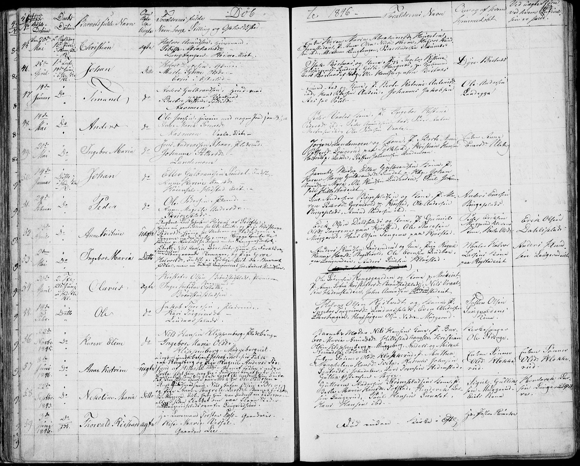 Sandsvær kirkebøker, AV/SAKO-A-244/F/Fa/L0005: Parish register (official) no. I 5, 1840-1856, p. 102-103