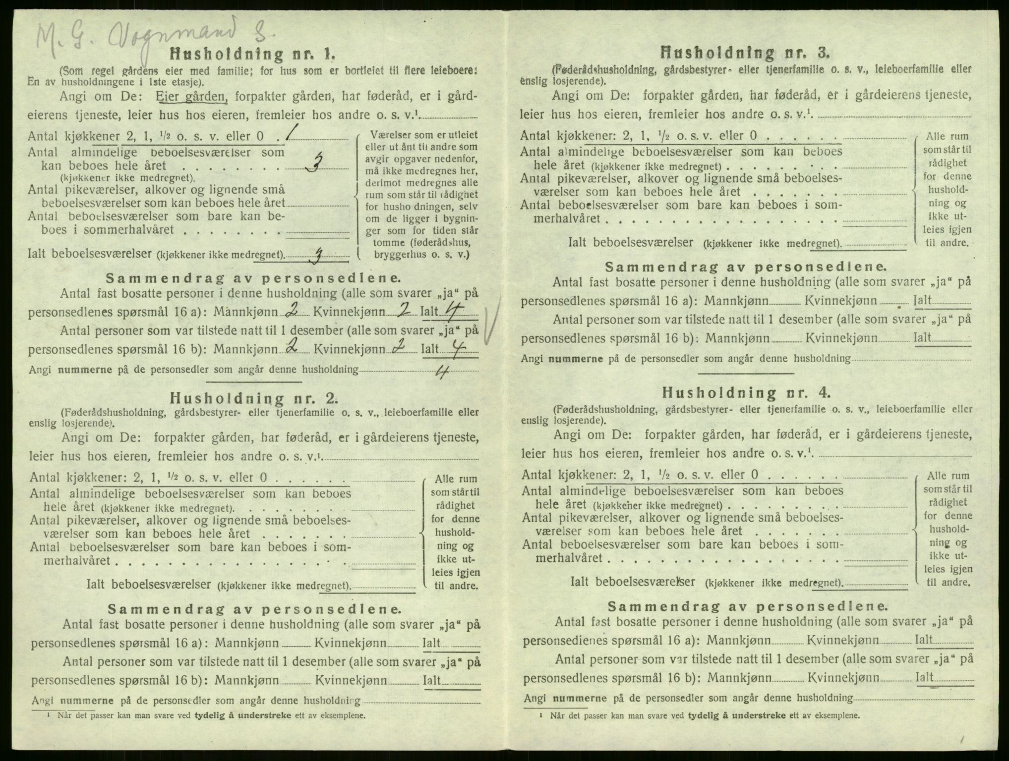 SAKO, 1920 census for Sem, 1920, p. 628