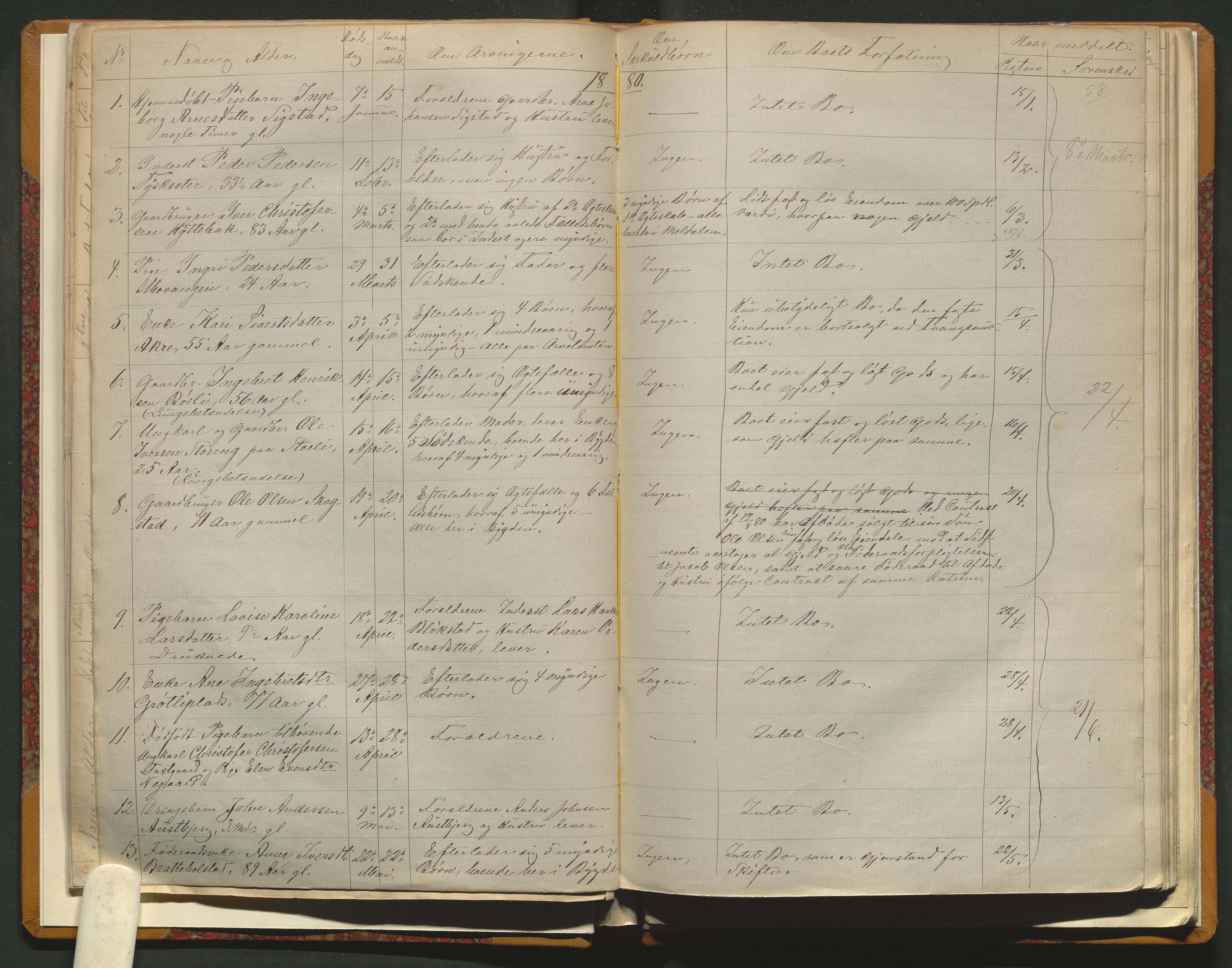 Kvikne lensmannskontor, AV/SAH-LHK-023/H/Ha/L0001/0001: Dødsfallsprotokoller / Dødsfallsprotokoll, 1839-1928