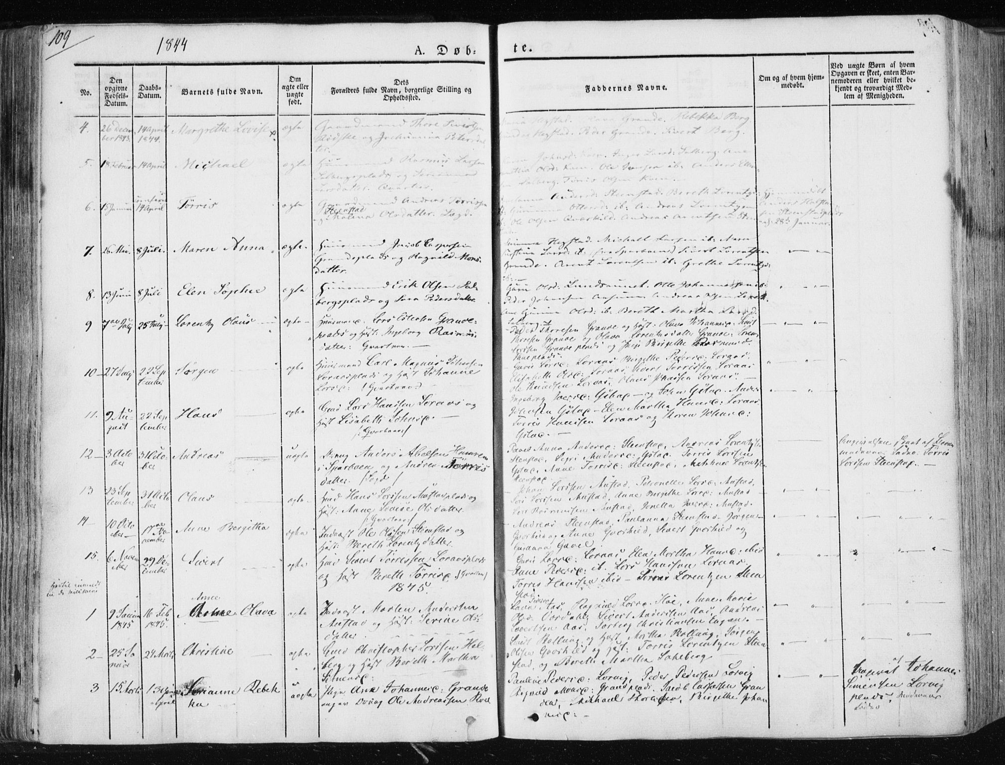 Ministerialprotokoller, klokkerbøker og fødselsregistre - Nord-Trøndelag, SAT/A-1458/730/L0280: Parish register (official) no. 730A07 /2, 1840-1854, p. 109