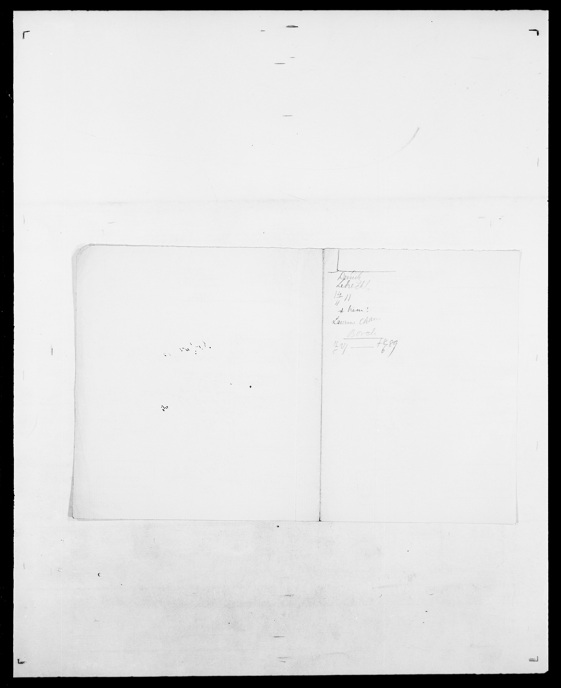 Delgobe, Charles Antoine - samling, SAO/PAO-0038/D/Da/L0022: Krog - Lasteen, p. 701