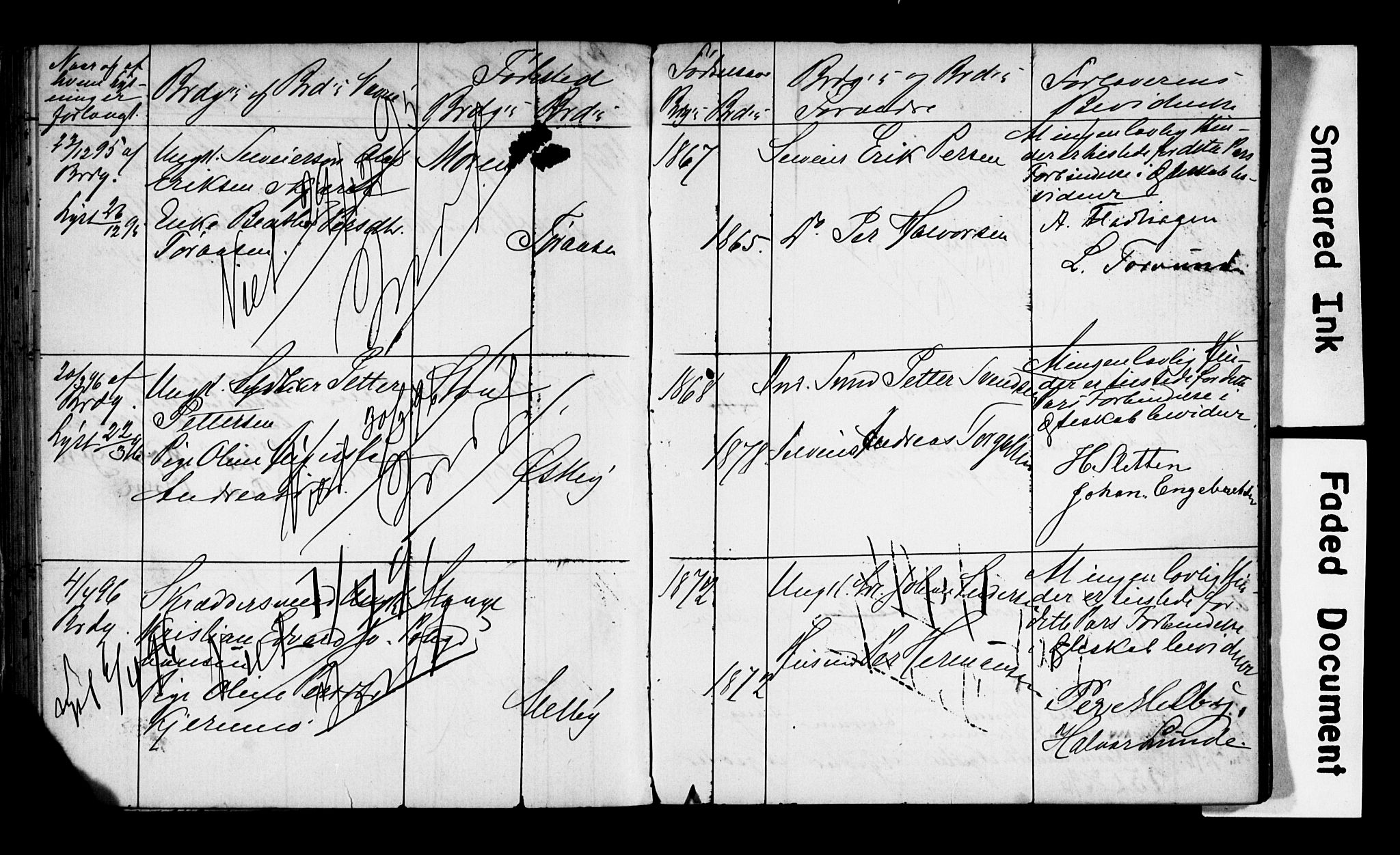 Trysil prestekontor, AV/SAH-PREST-046/I/Ie: Banns register no. 1, 1882-1899