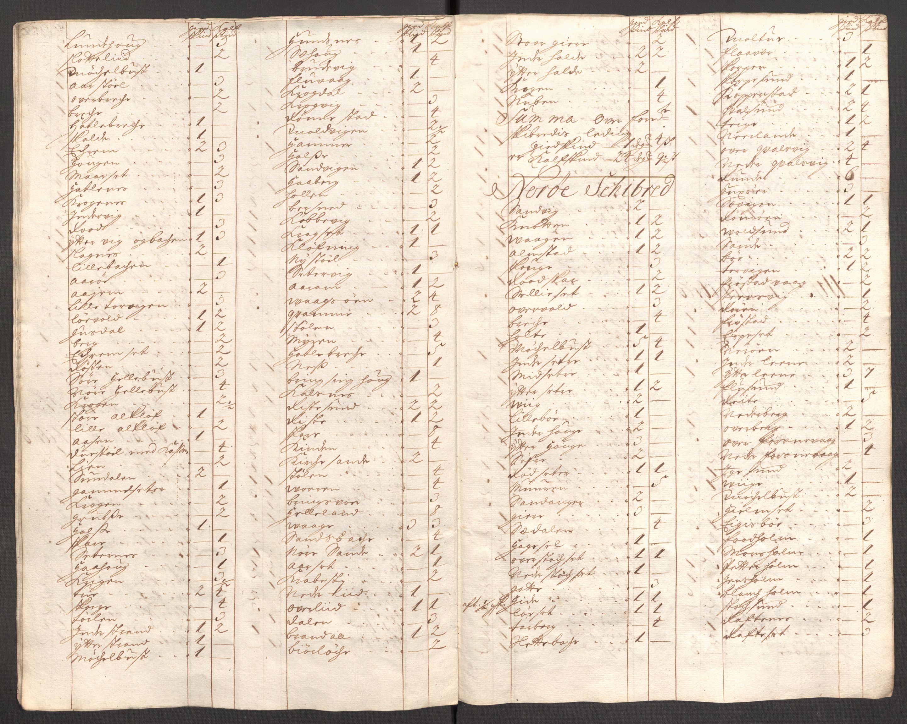 Rentekammeret inntil 1814, Reviderte regnskaper, Fogderegnskap, AV/RA-EA-4092/R54/L3561: Fogderegnskap Sunnmøre, 1706-1707, p. 61