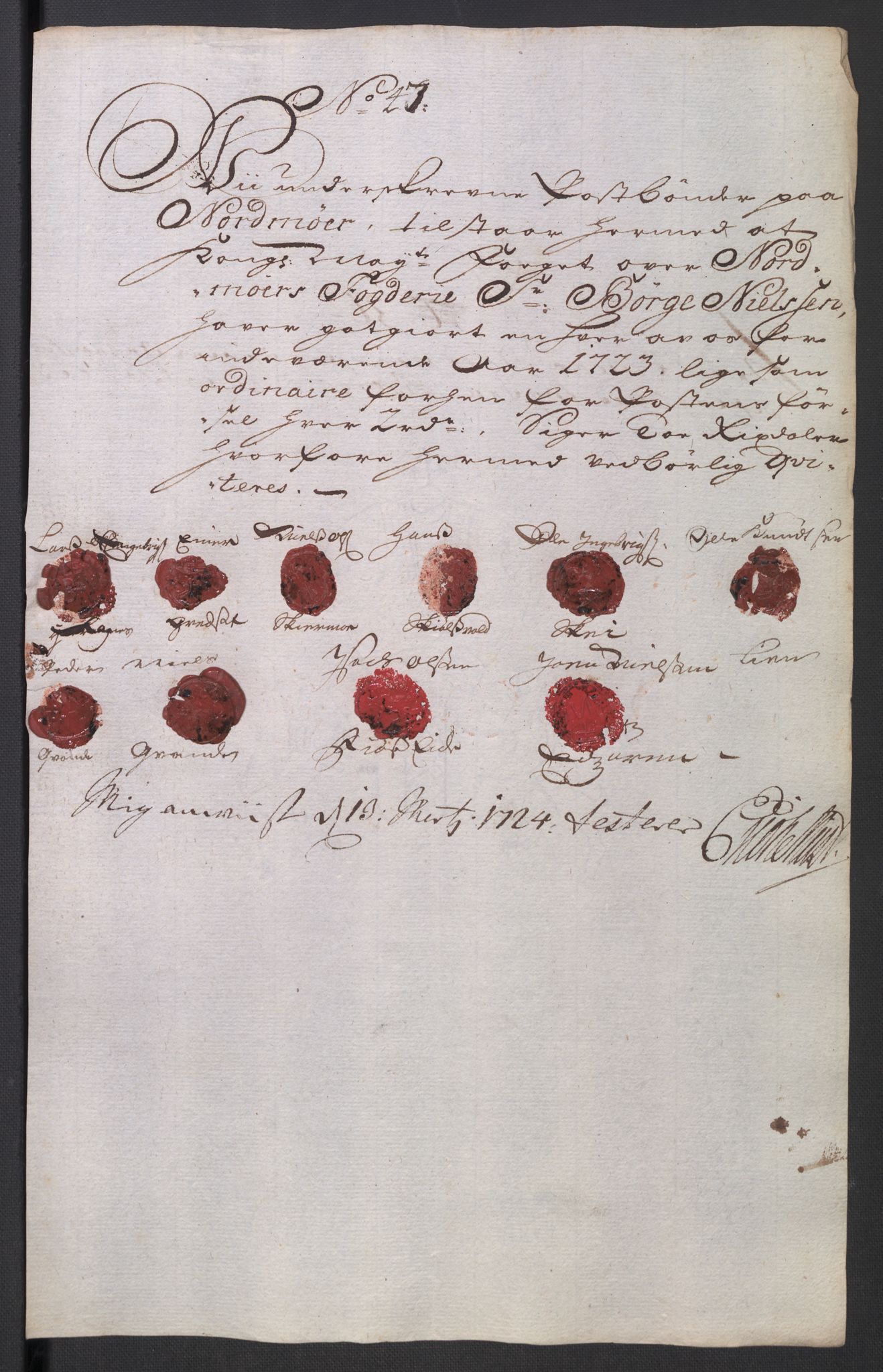 Rentekammeret inntil 1814, Reviderte regnskaper, Fogderegnskap, RA/EA-4092/R56/L3756: Fogderegnskap Nordmøre, 1723, p. 246