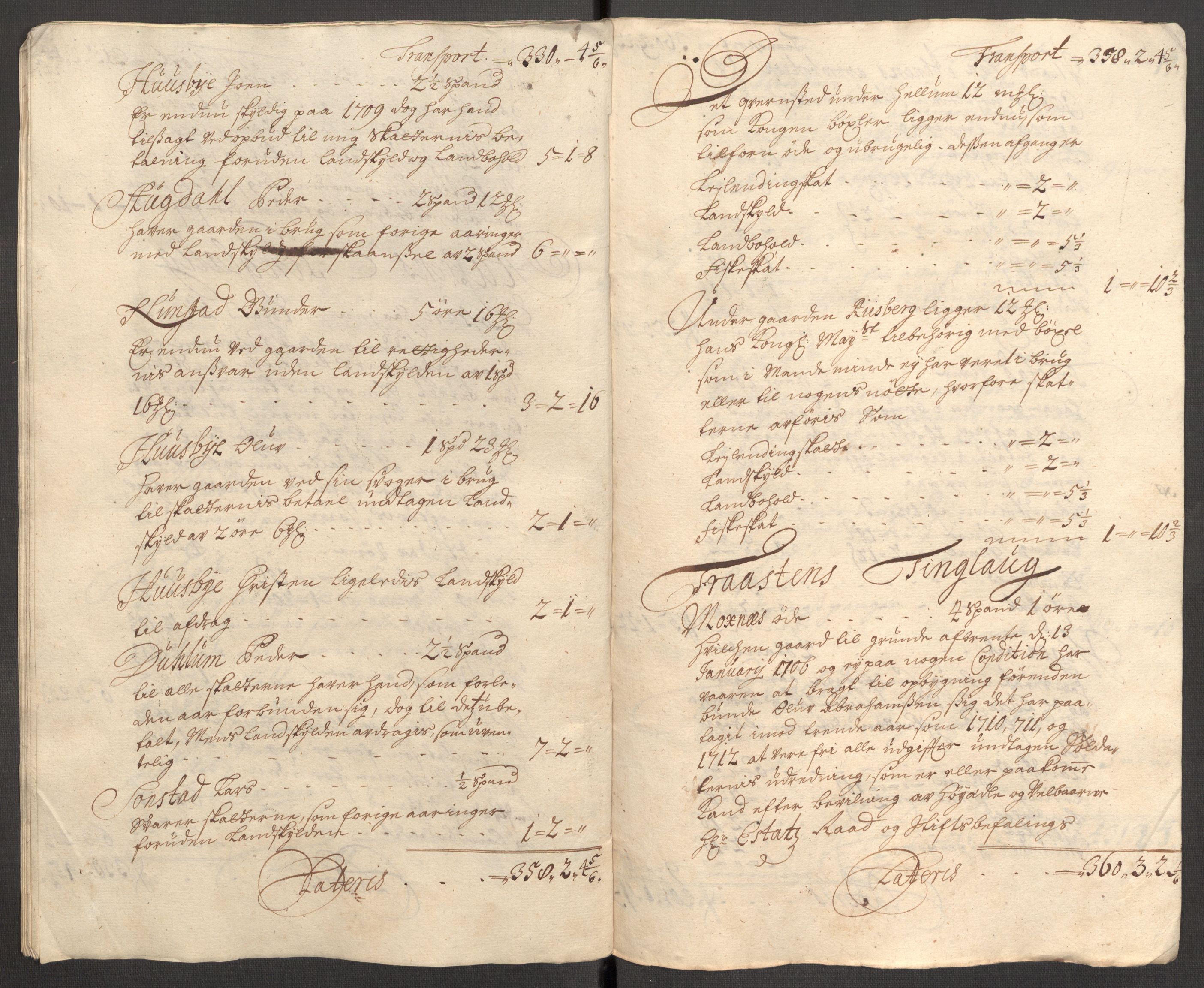 Rentekammeret inntil 1814, Reviderte regnskaper, Fogderegnskap, RA/EA-4092/R62/L4200: Fogderegnskap Stjørdal og Verdal, 1710, p. 255