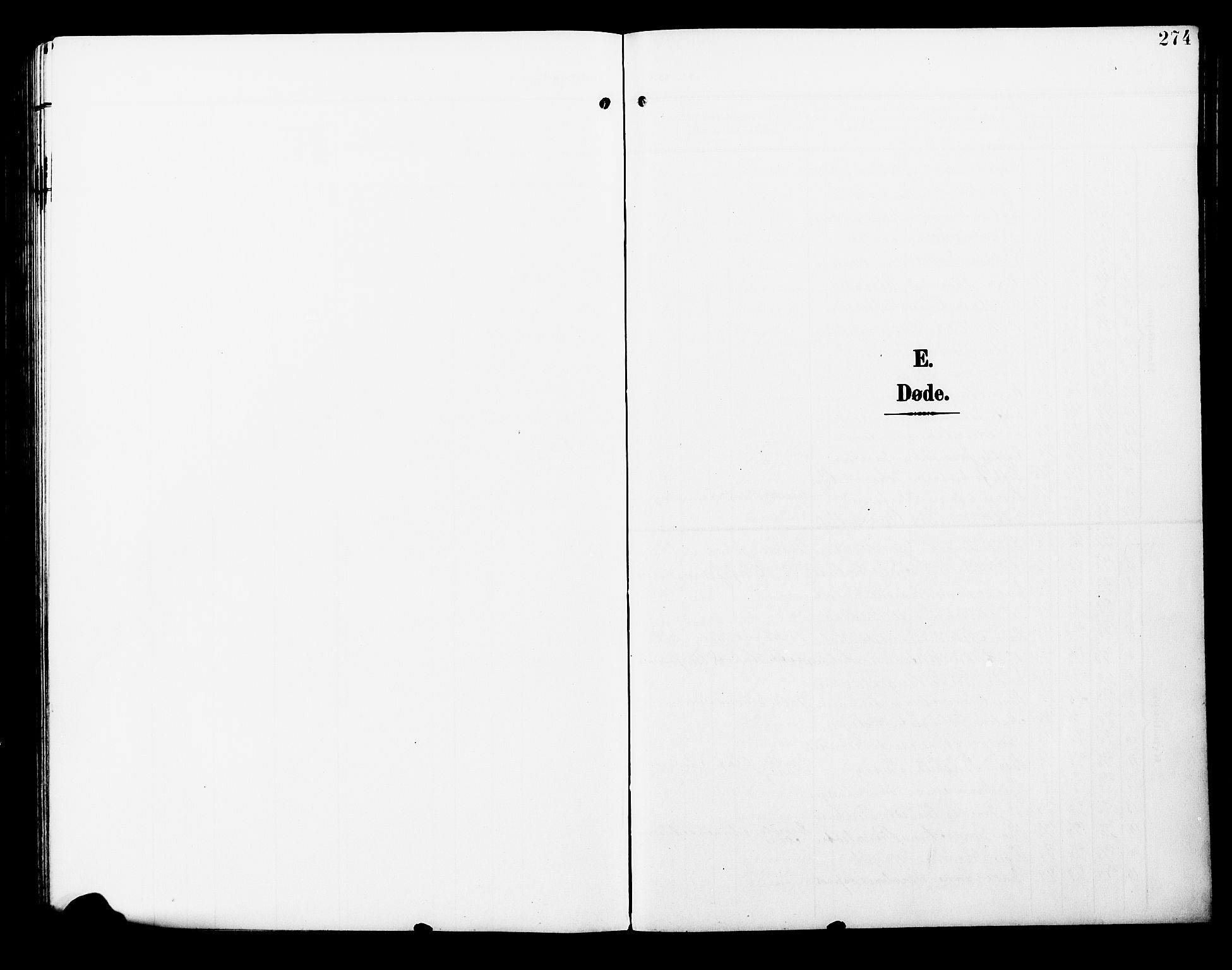 Ministerialprotokoller, klokkerbøker og fødselsregistre - Nord-Trøndelag, AV/SAT-A-1458/723/L0258: Parish register (copy) no. 723C06, 1908-1927, p. 274