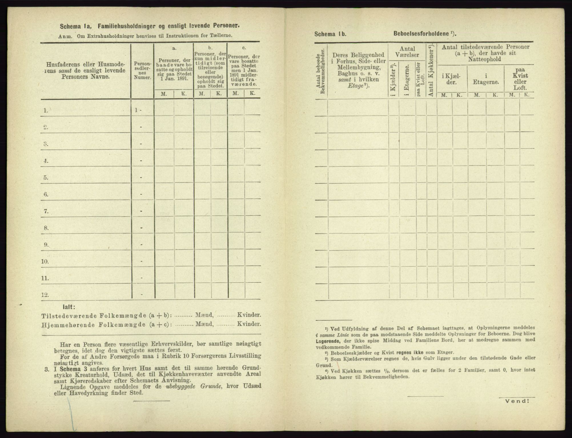 RA, 1891 census for 0603 Holmsbu, 1891, p. 190