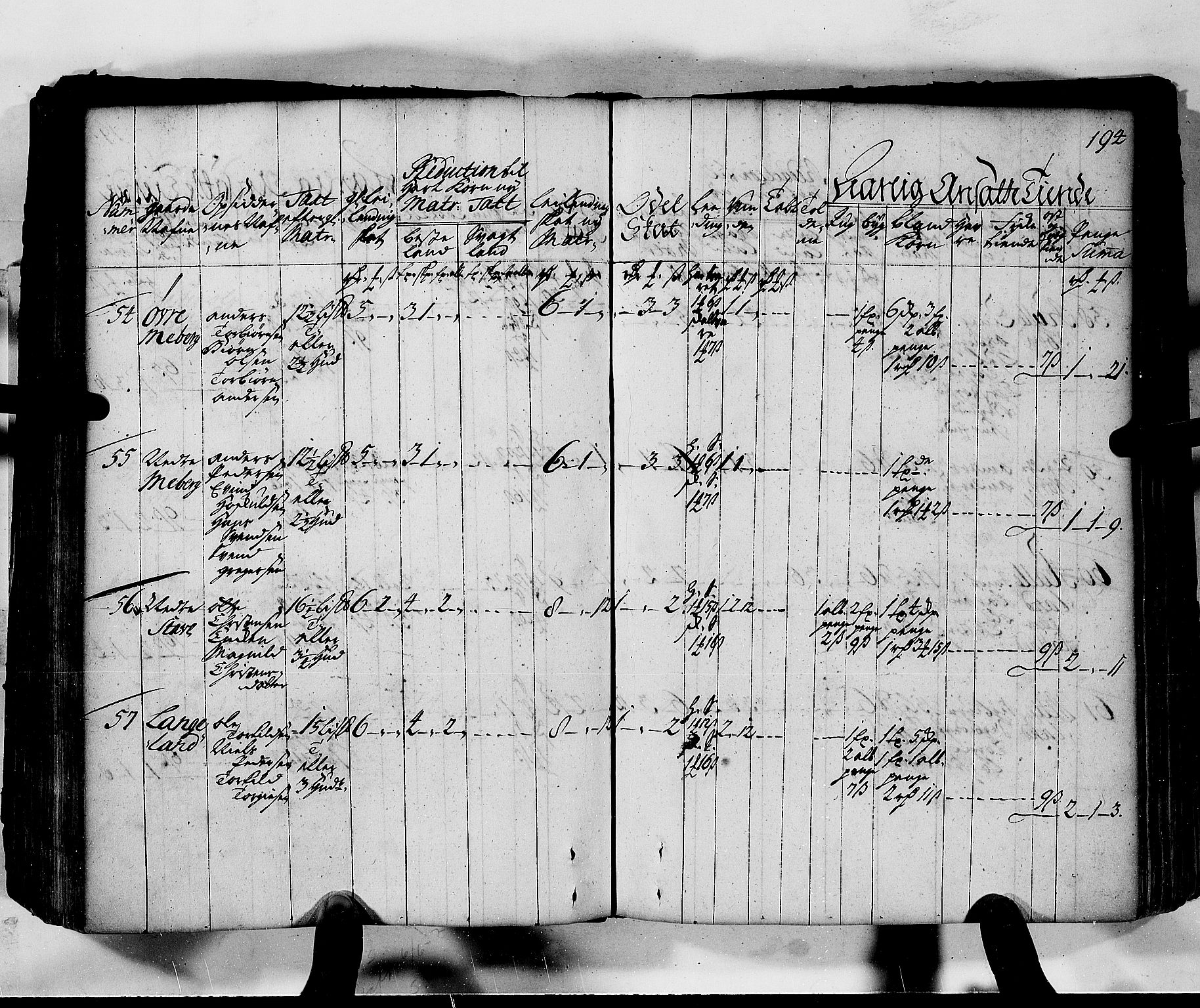 Rentekammeret inntil 1814, Realistisk ordnet avdeling, AV/RA-EA-4070/N/Nb/Nbf/L0130: Lista matrikkelprotokoll, 1723, p. 194