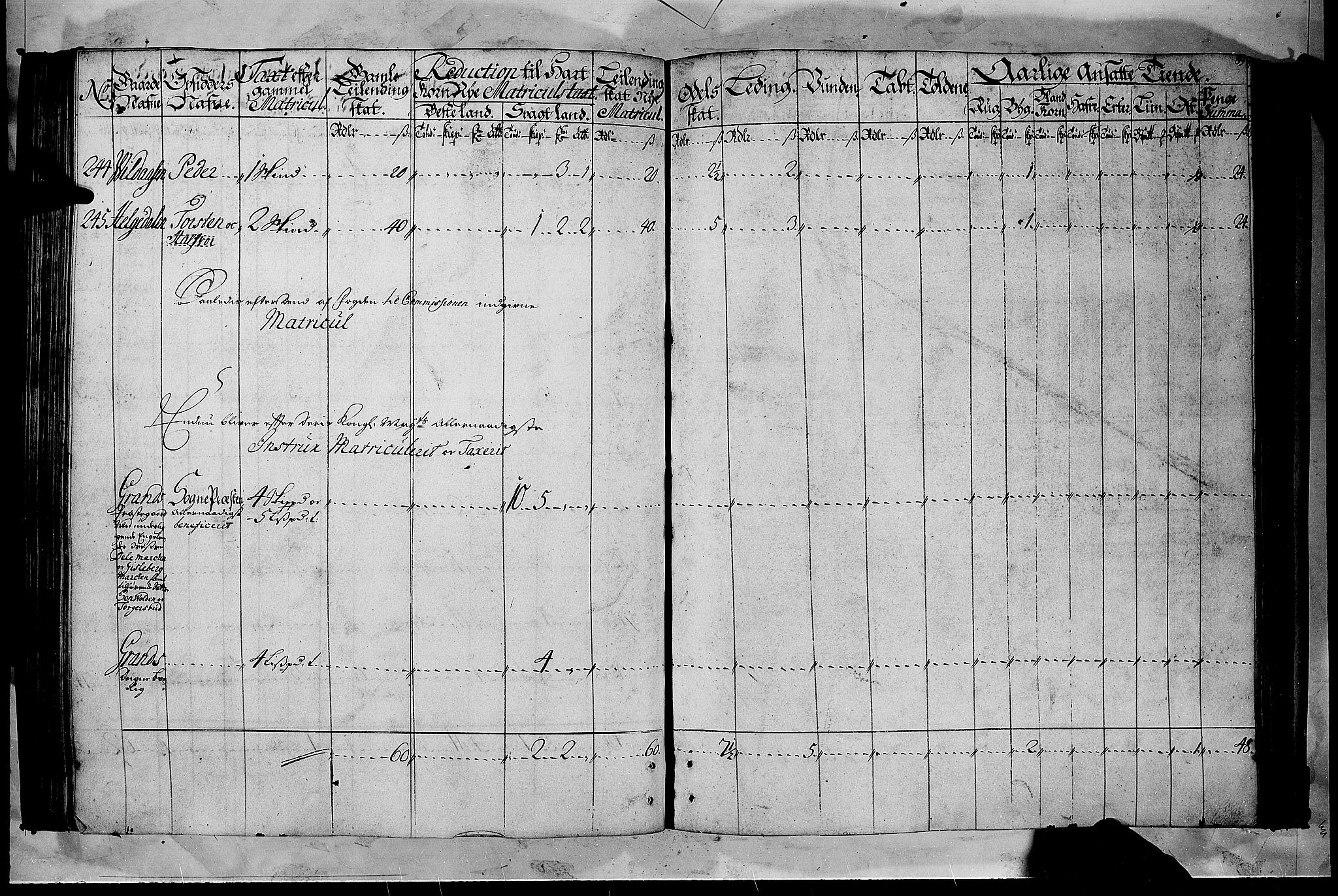 Rentekammeret inntil 1814, Realistisk ordnet avdeling, AV/RA-EA-4070/N/Nb/Nbf/L0105: Hadeland, Toten og Valdres matrikkelprotokoll, 1723, p. 88b-89a