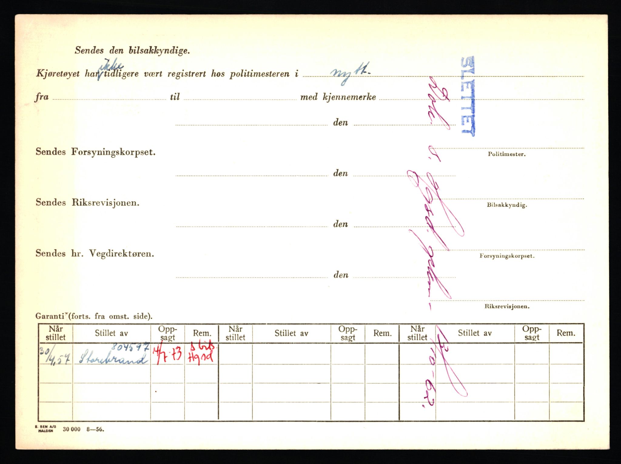 Stavanger trafikkstasjon, AV/SAST-A-101942/0/F/L0045: L-27000 - L-27799, 1930-1971, p. 310