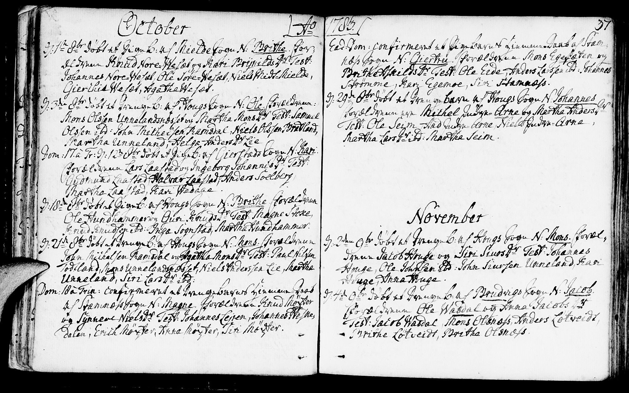 Haus sokneprestembete, AV/SAB-A-75601/H/Haa: Parish register (official) no. A 10, 1782-1796, p. 37