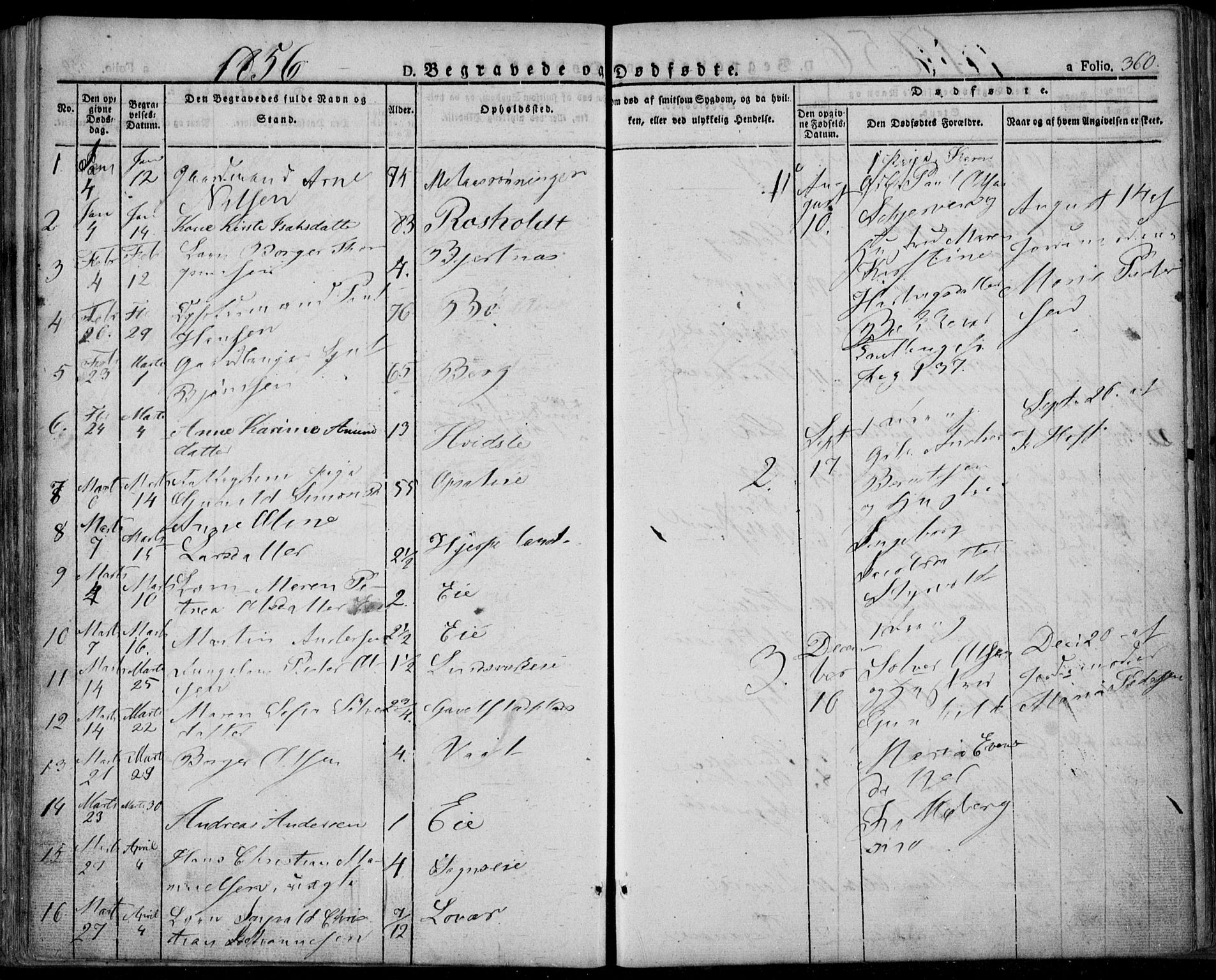 Lardal kirkebøker, SAKO/A-350/F/Fa/L0006: Parish register (official) no. I 6, 1835-1860, p. 360