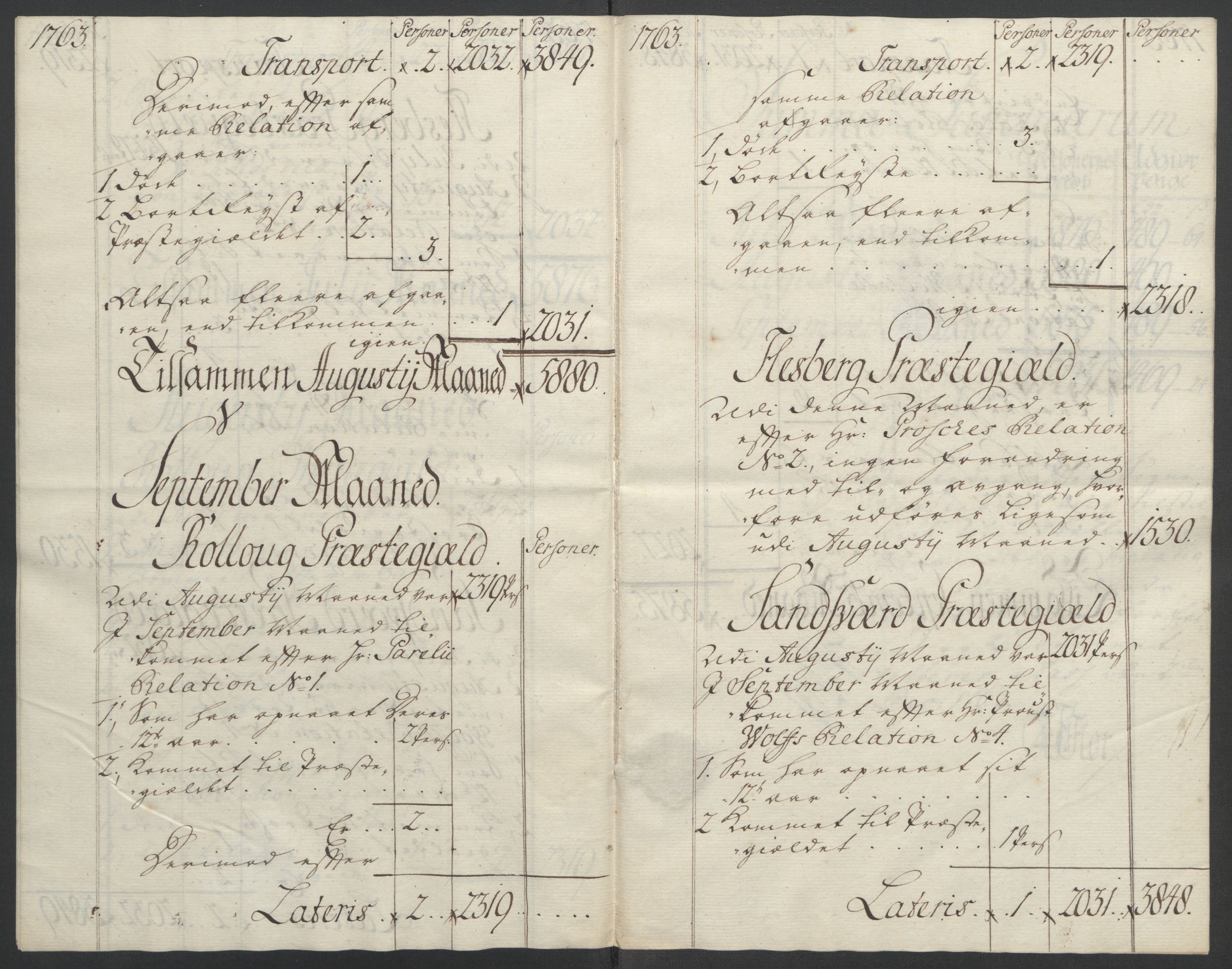 Rentekammeret inntil 1814, Reviderte regnskaper, Fogderegnskap, AV/RA-EA-4092/R24/L1672: Ekstraskatten Numedal og Sandsvær, 1762-1767, p. 149