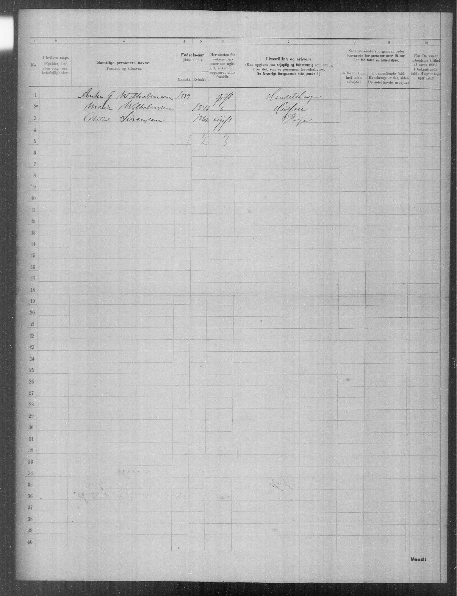 OBA, Municipal Census 1903 for Kristiania, 1903, p. 20757