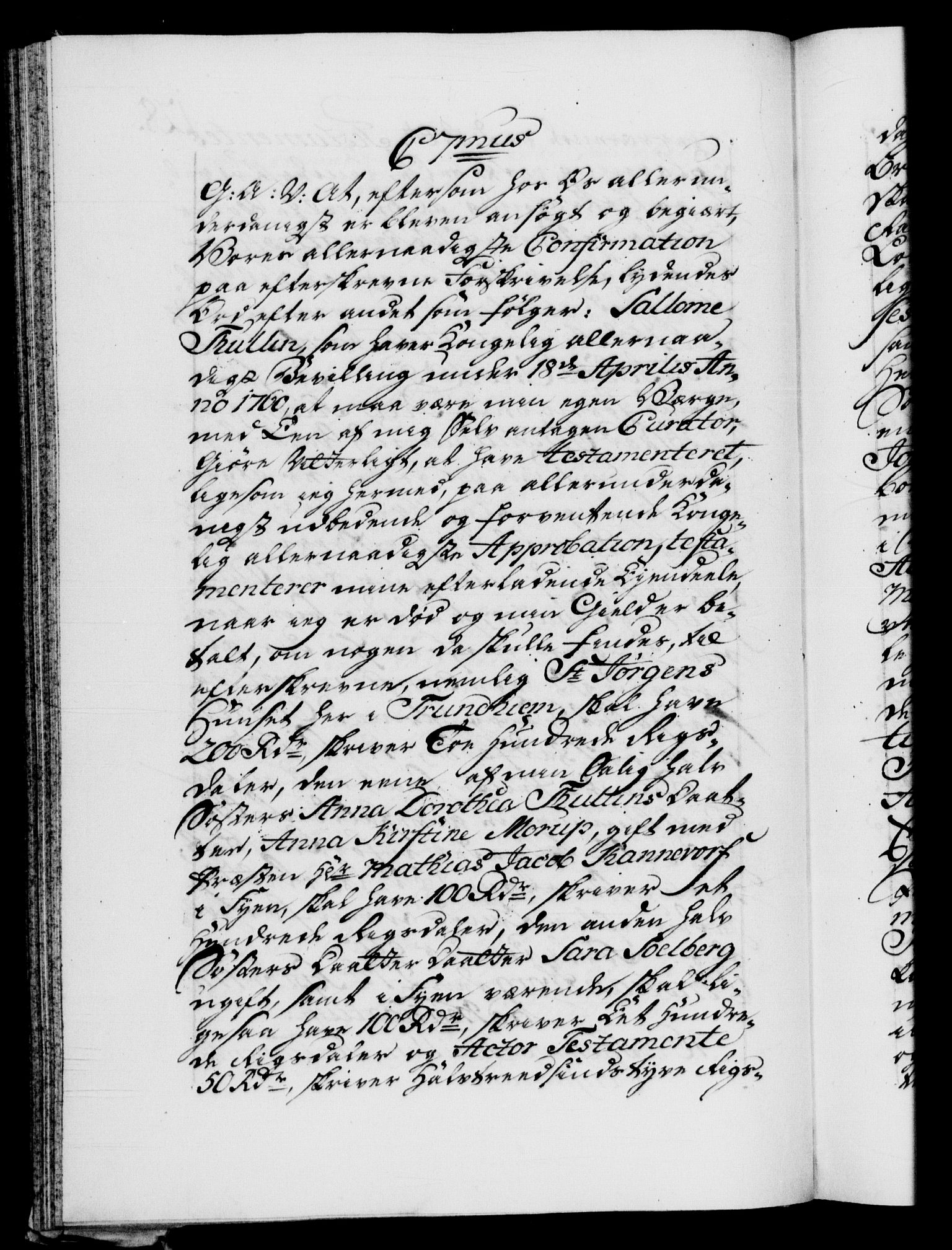 Danske Kanselli 1572-1799, RA/EA-3023/F/Fc/Fca/Fcaa/L0045: Norske registre "Norske eller 3. dept.s åpne brev, 1771-1773, p. 128b