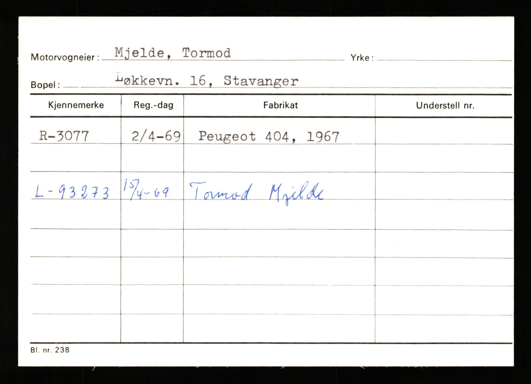 Stavanger trafikkstasjon, AV/SAST-A-101942/0/G/L0001: Registreringsnummer: 0 - 5782, 1930-1971, p. 2011