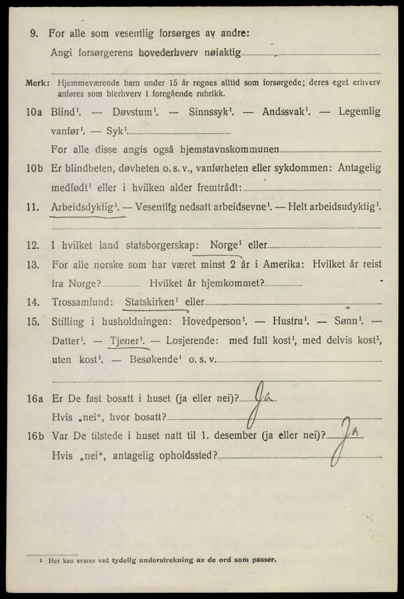 SAKO, 1920 census for Ytre Sandsvær, 1920, p. 1719