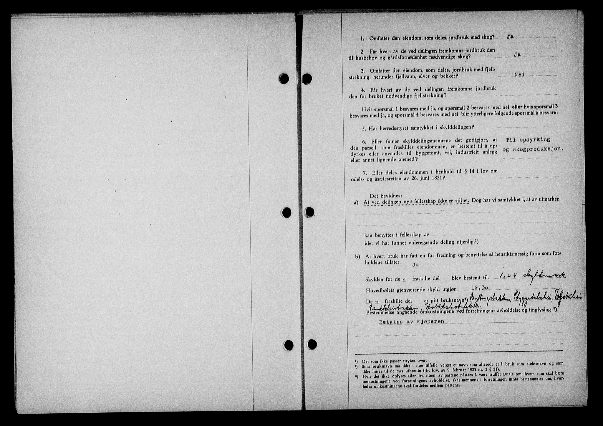 Nedenes sorenskriveri, AV/SAK-1221-0006/G/Gb/Gba/L0048: Mortgage book no. A-II, 1940-1941, Diary no: : 500/1941