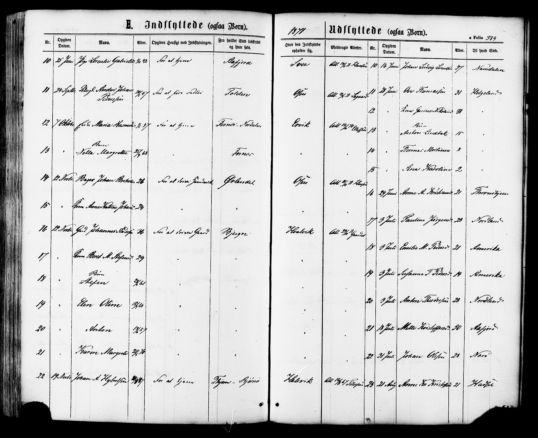 Ministerialprotokoller, klokkerbøker og fødselsregistre - Sør-Trøndelag, AV/SAT-A-1456/657/L0706: Parish register (official) no. 657A07, 1867-1878, p. 389