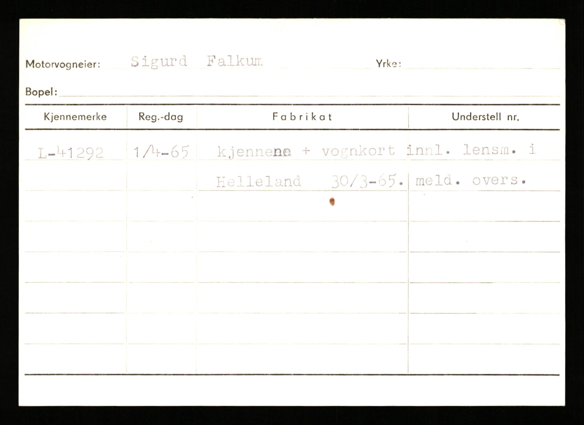 Stavanger trafikkstasjon, AV/SAST-A-101942/0/G/L0006: Registreringsnummer: 34250 - 49007, 1930-1971, p. 1883