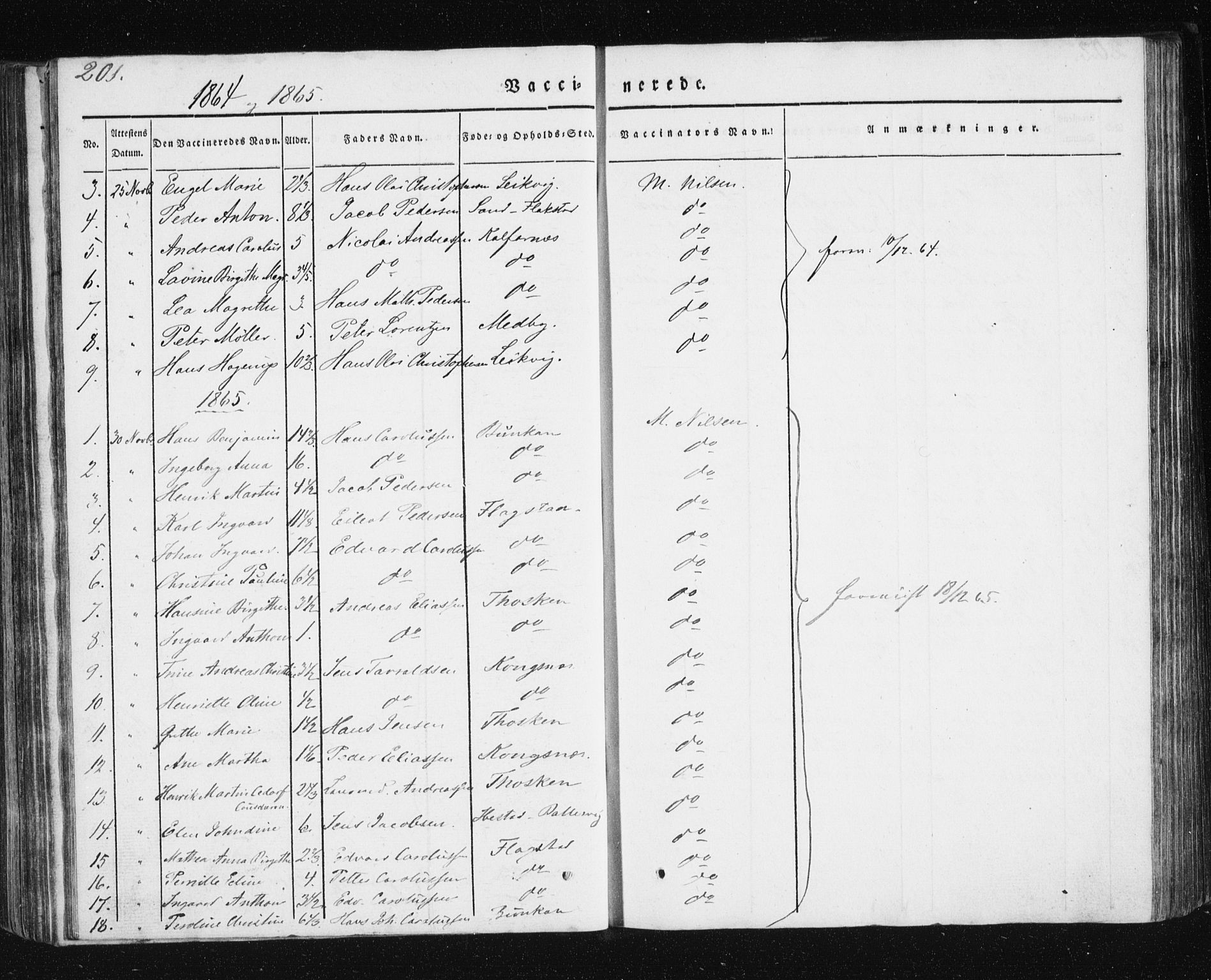 Berg sokneprestkontor, SATØ/S-1318/G/Ga/Gab/L0011klokker: Parish register (copy) no. 11, 1833-1878, p. 201