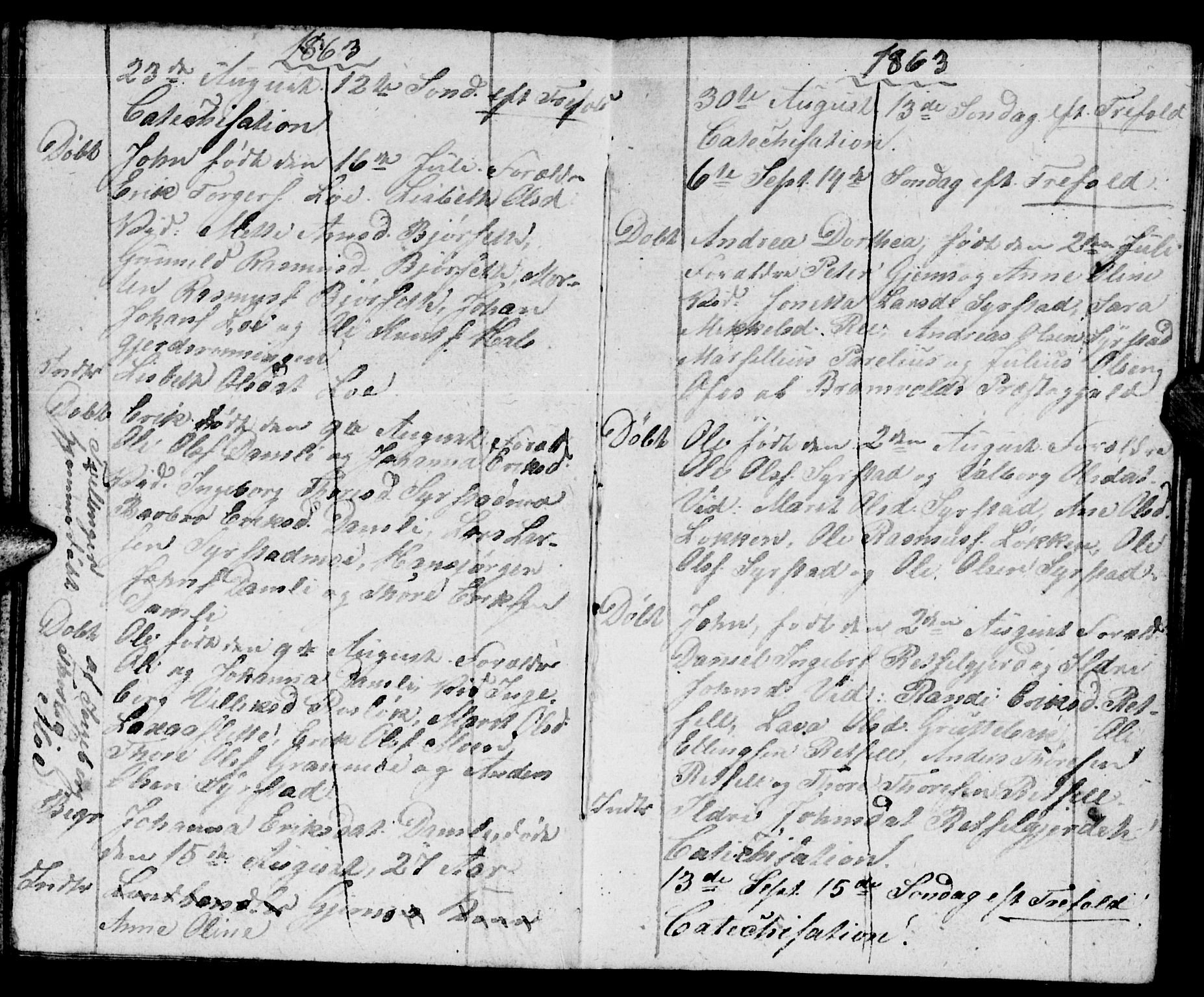 Meldal sokneprestkontor, AV/SAT-A-1123/1/I/I1/I1f/L0008: Parish register draft no. 672I1F, 1827-1866